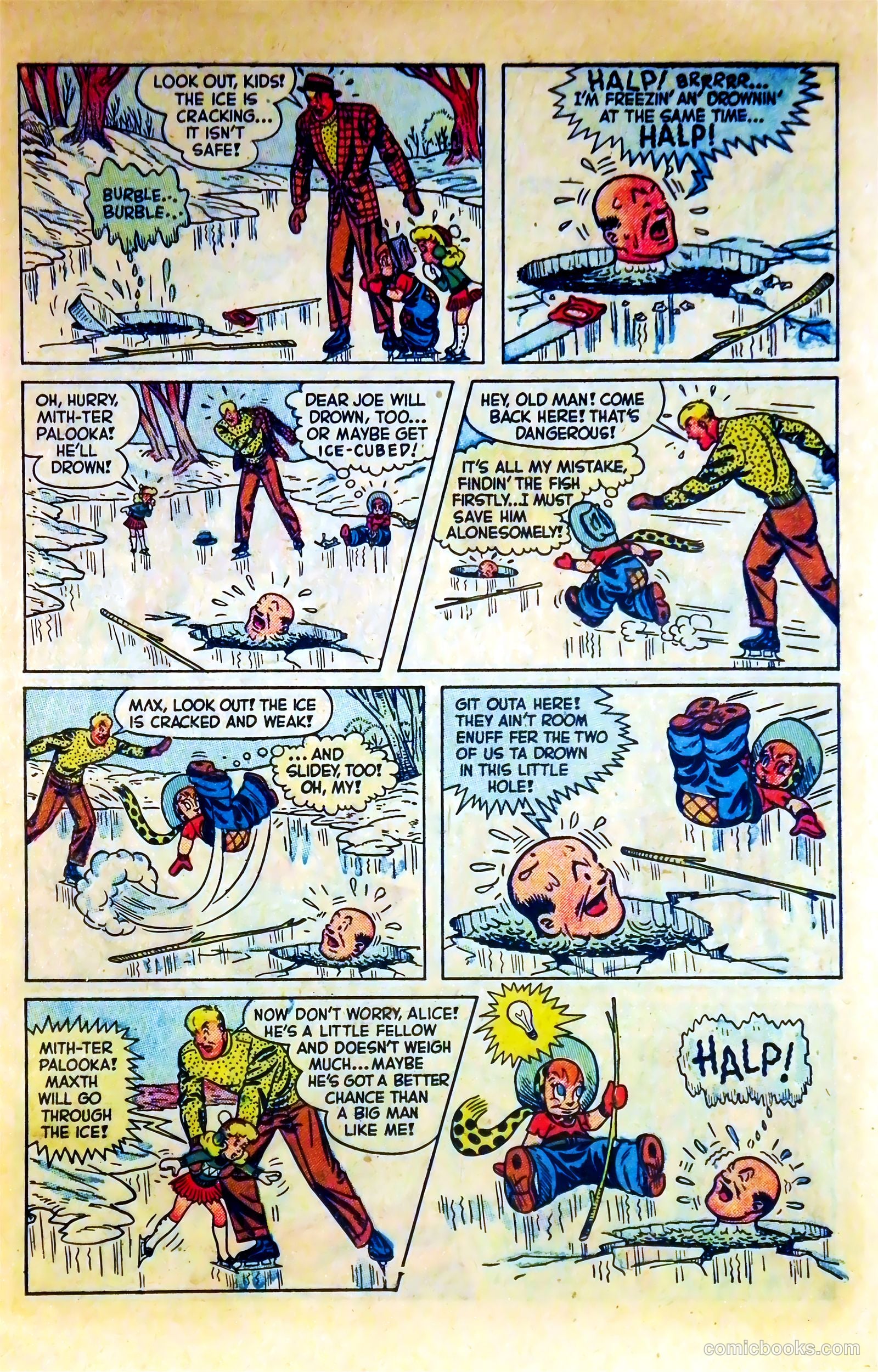 Little Max Comics #21 (1953) — page 9 of 36