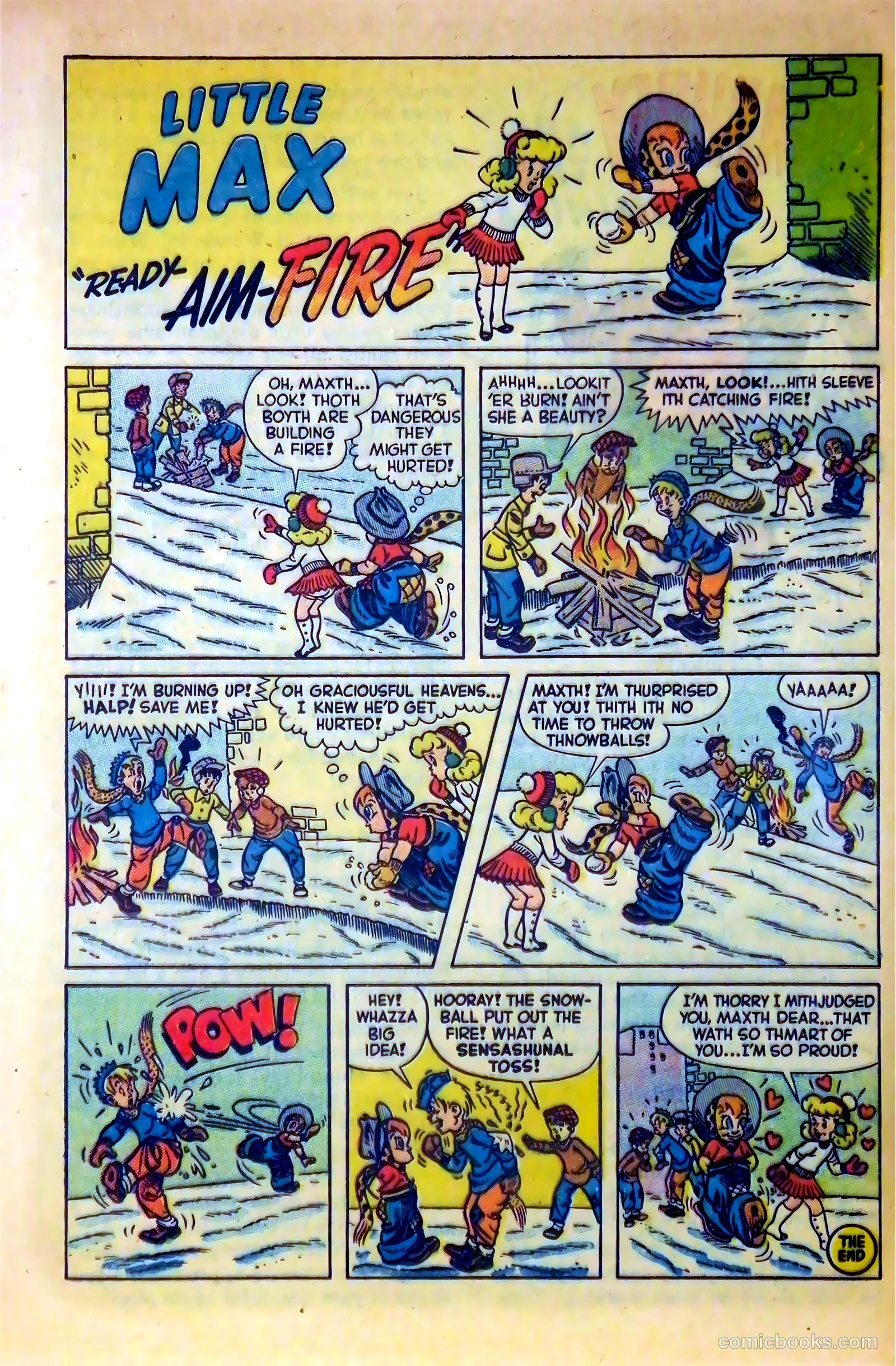 Little Max Comics #21 (1953) — page 16 of 36