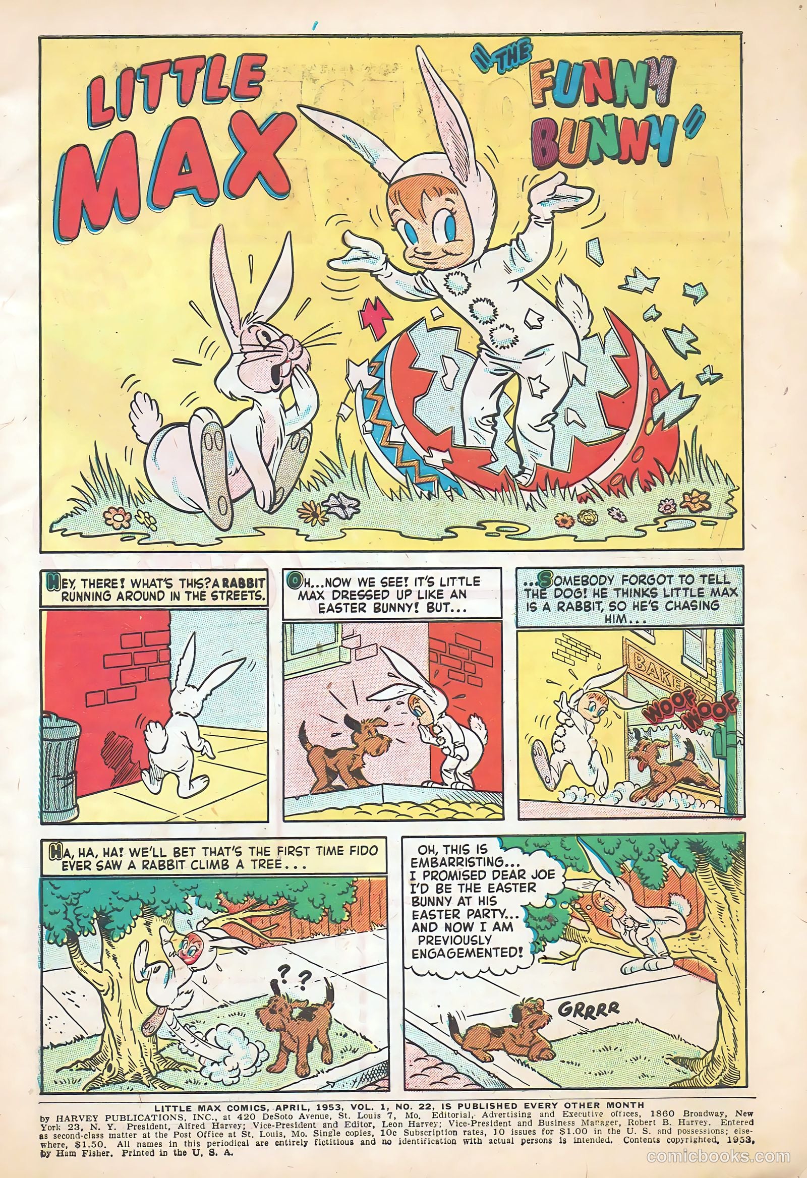 Little Max Comics #22 (1953) — page 3 of 36