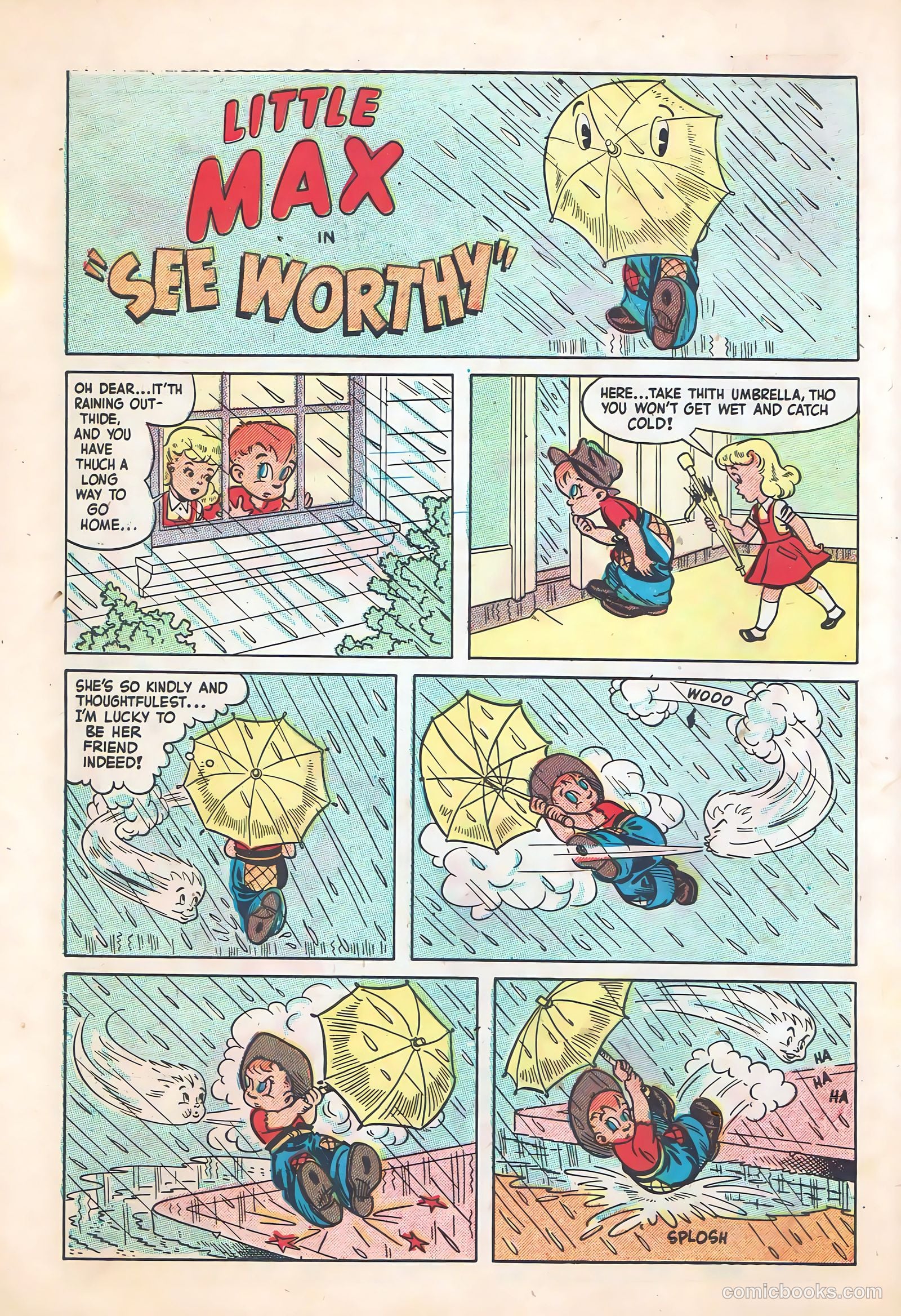 Little Max Comics #22 (1953) — page 10 of 36