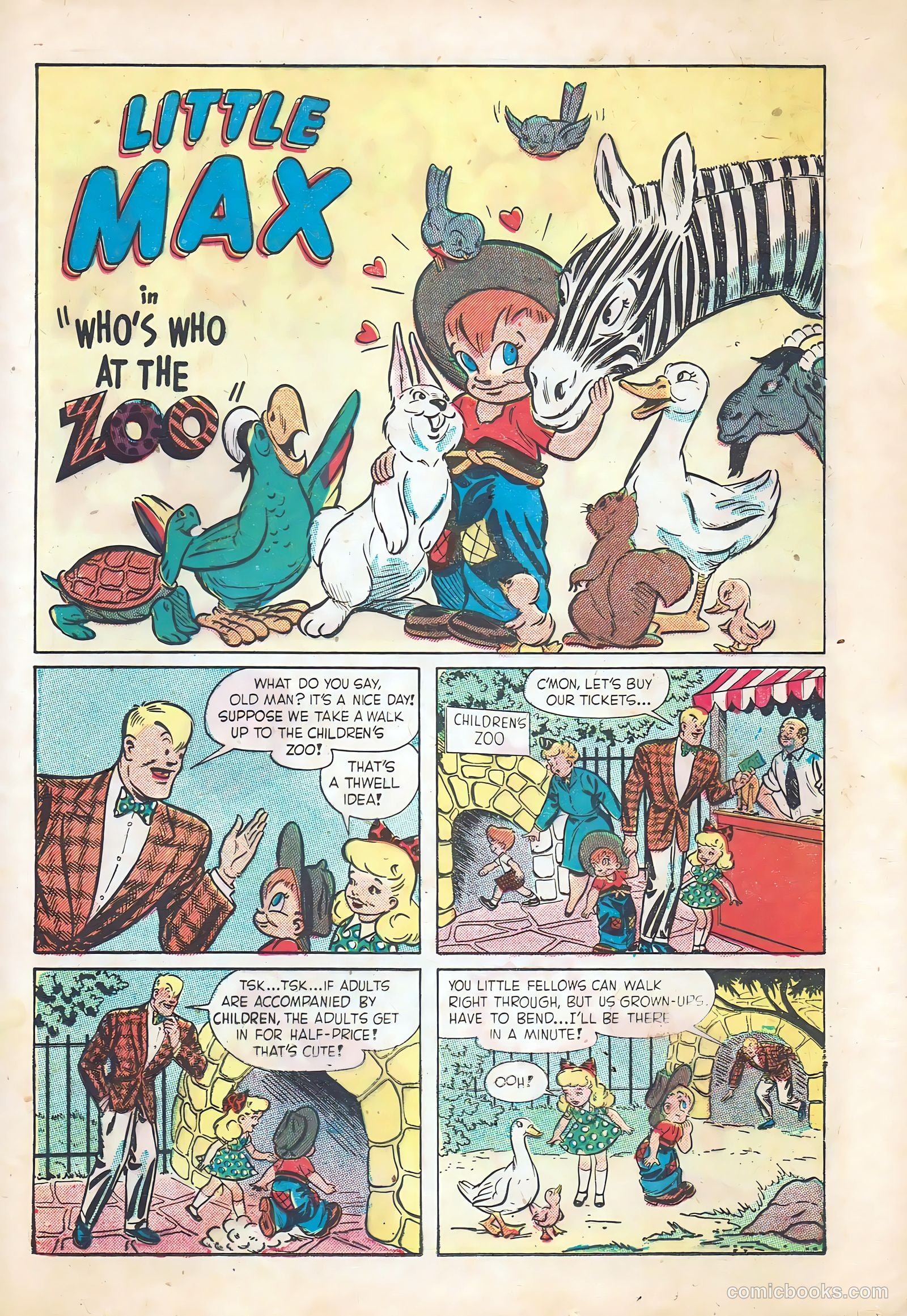 Little Max Comics #22 (1953) — page 25 of 36