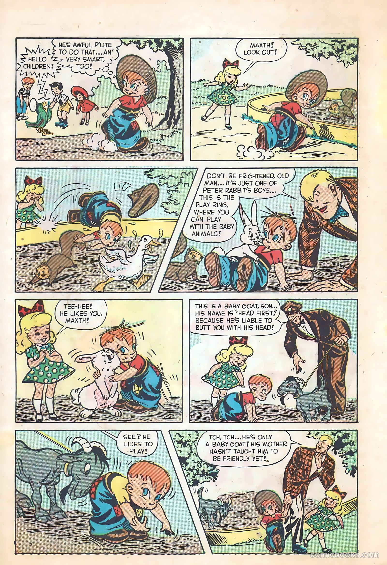 Little Max Comics #22 (1953) — page 27 of 36