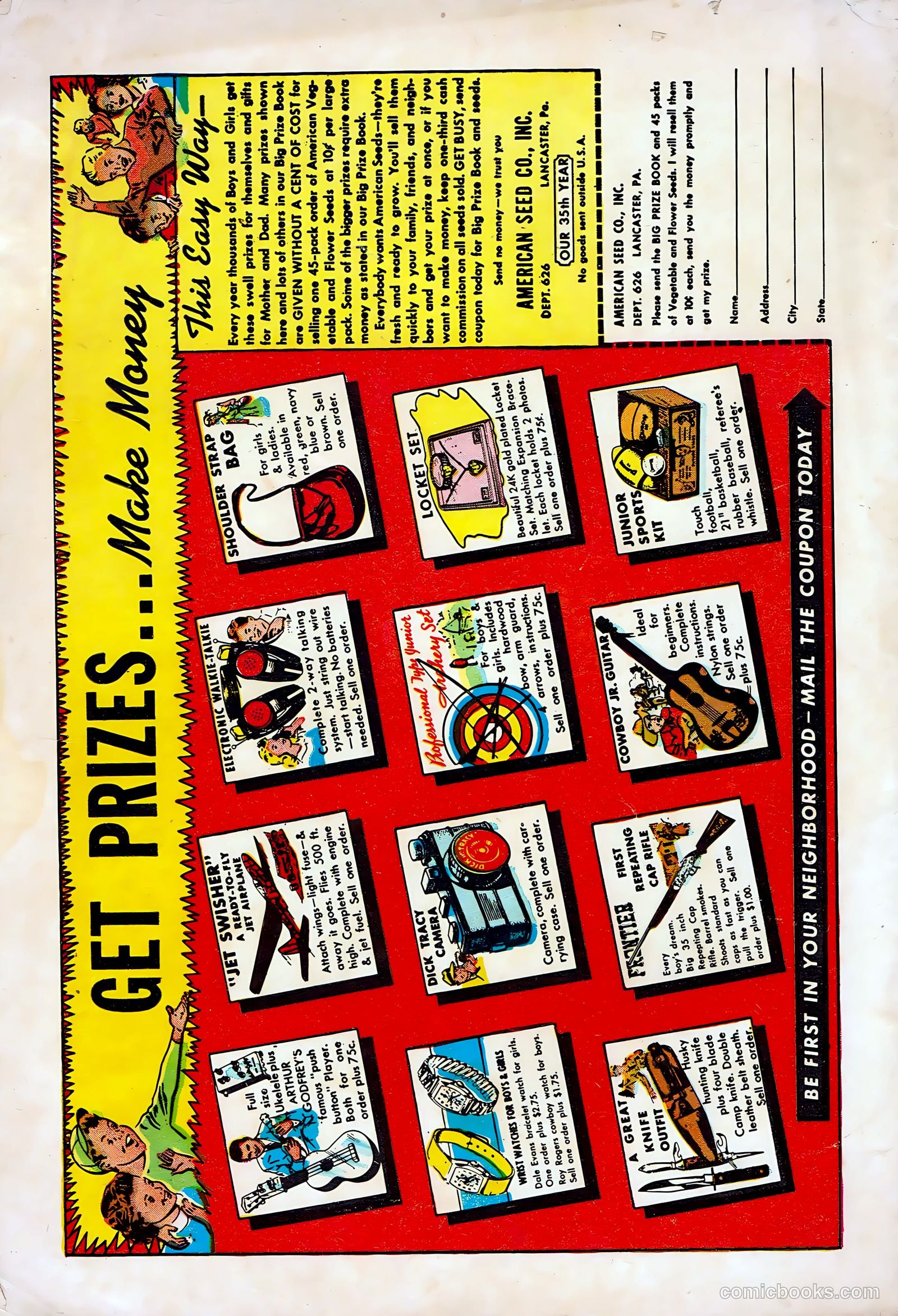 Little Max Comics #22 (1953) — page 36 of 36