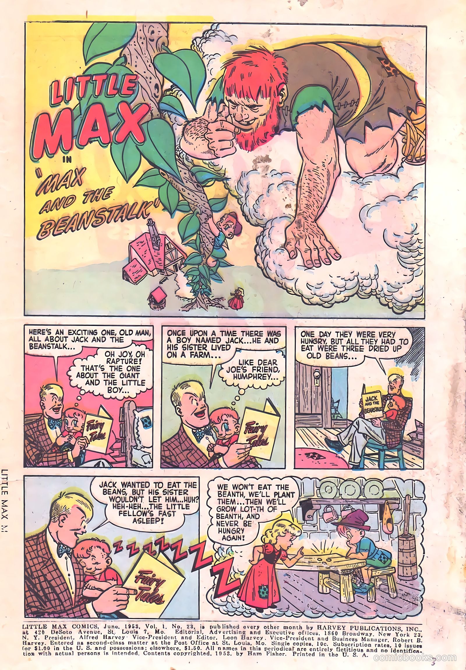 Little Max Comics #23 (1958) — page 3 of 36