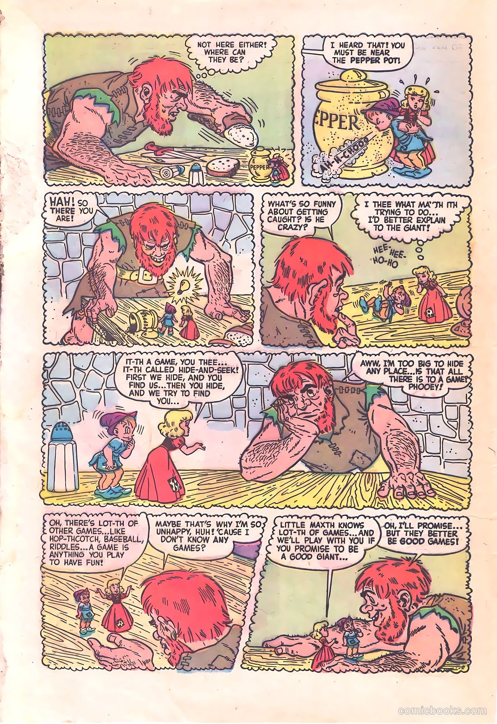Little Max Comics #23 (1958) — page 8 of 36