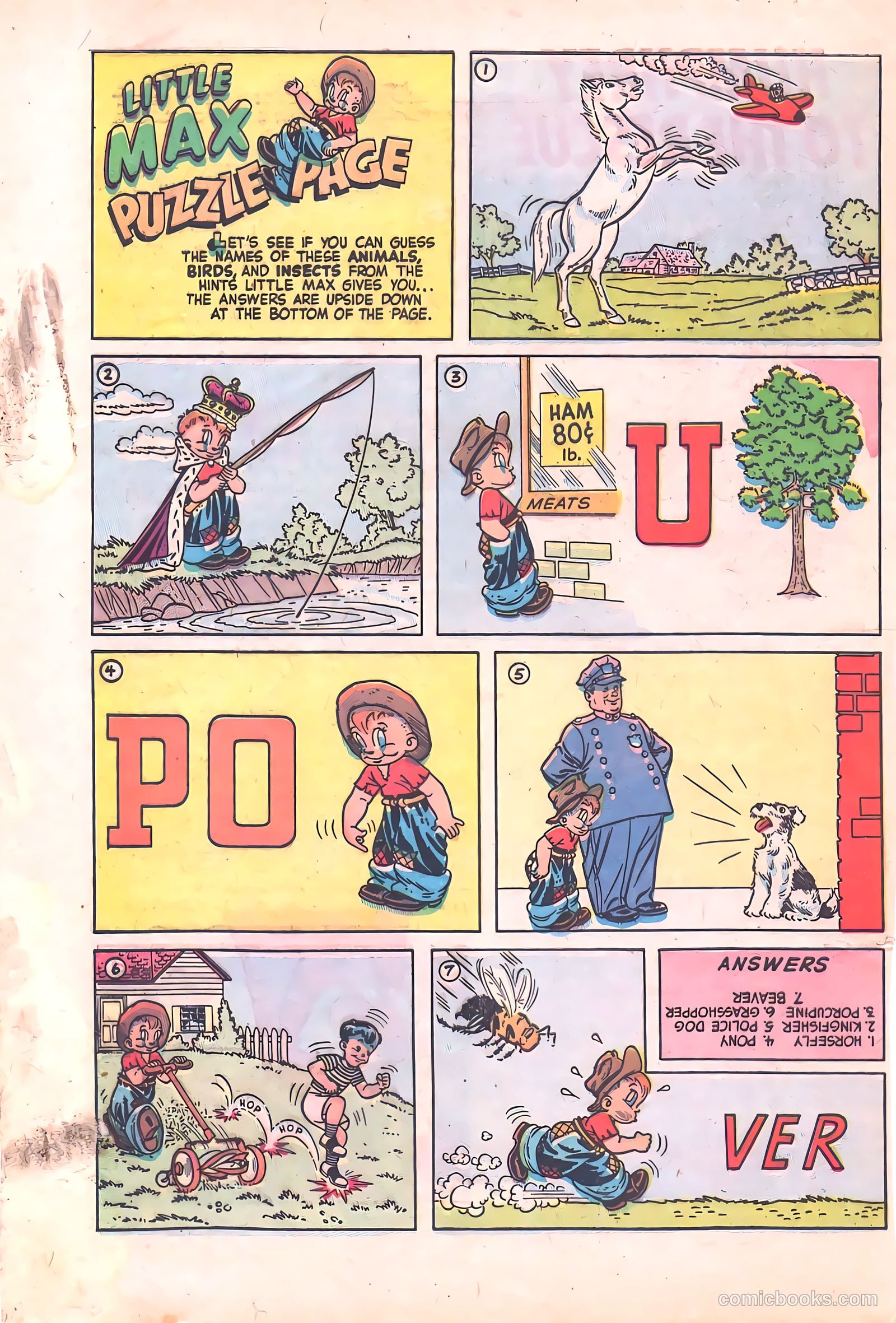 Little Max Comics #23 (1958) — page 32 of 36