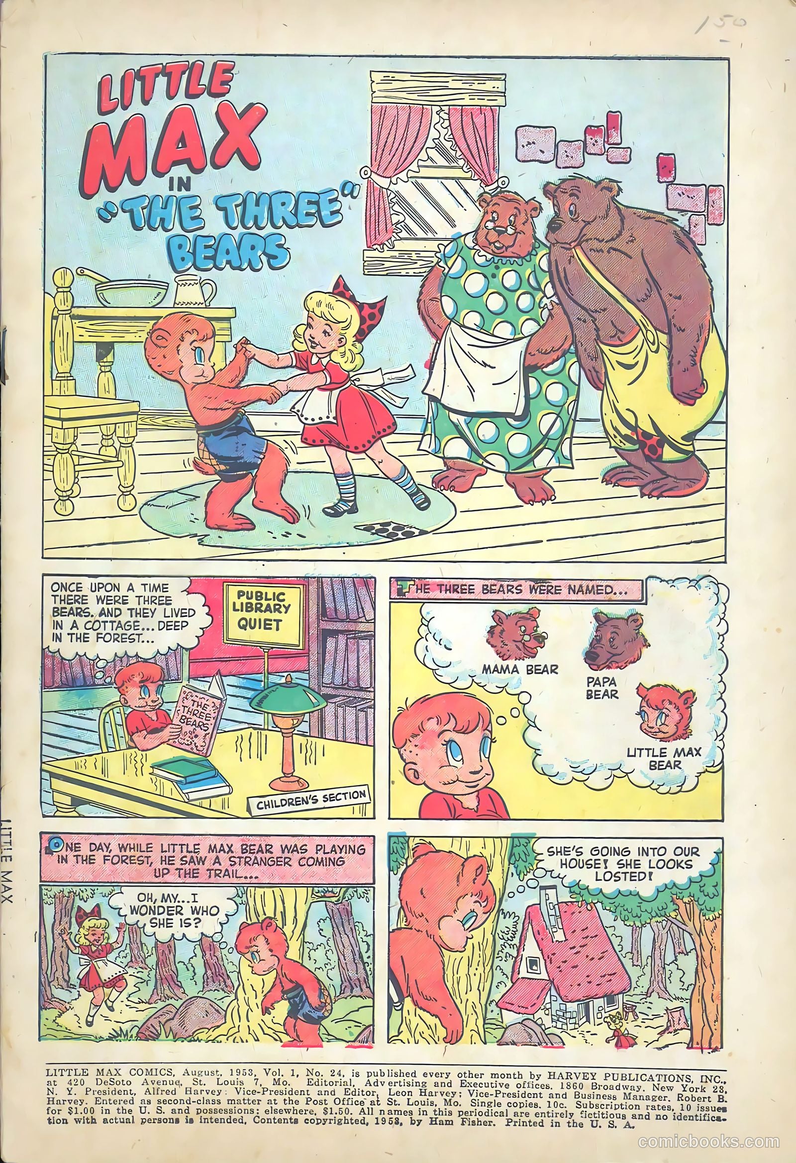Little Max Comics #24 (1953) — page 2 of 33
