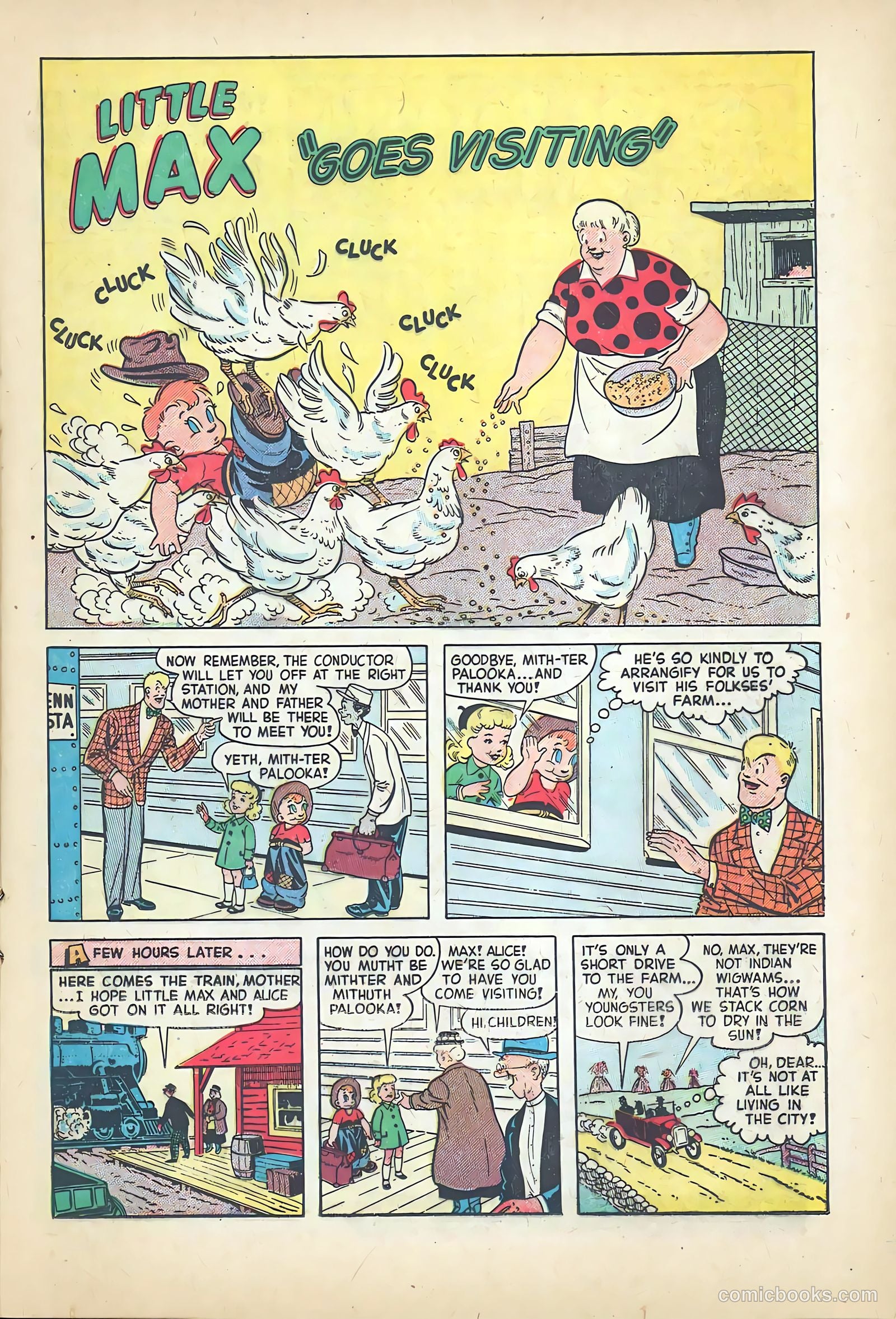 Little Max Comics #24 (1953) — page 20 of 33