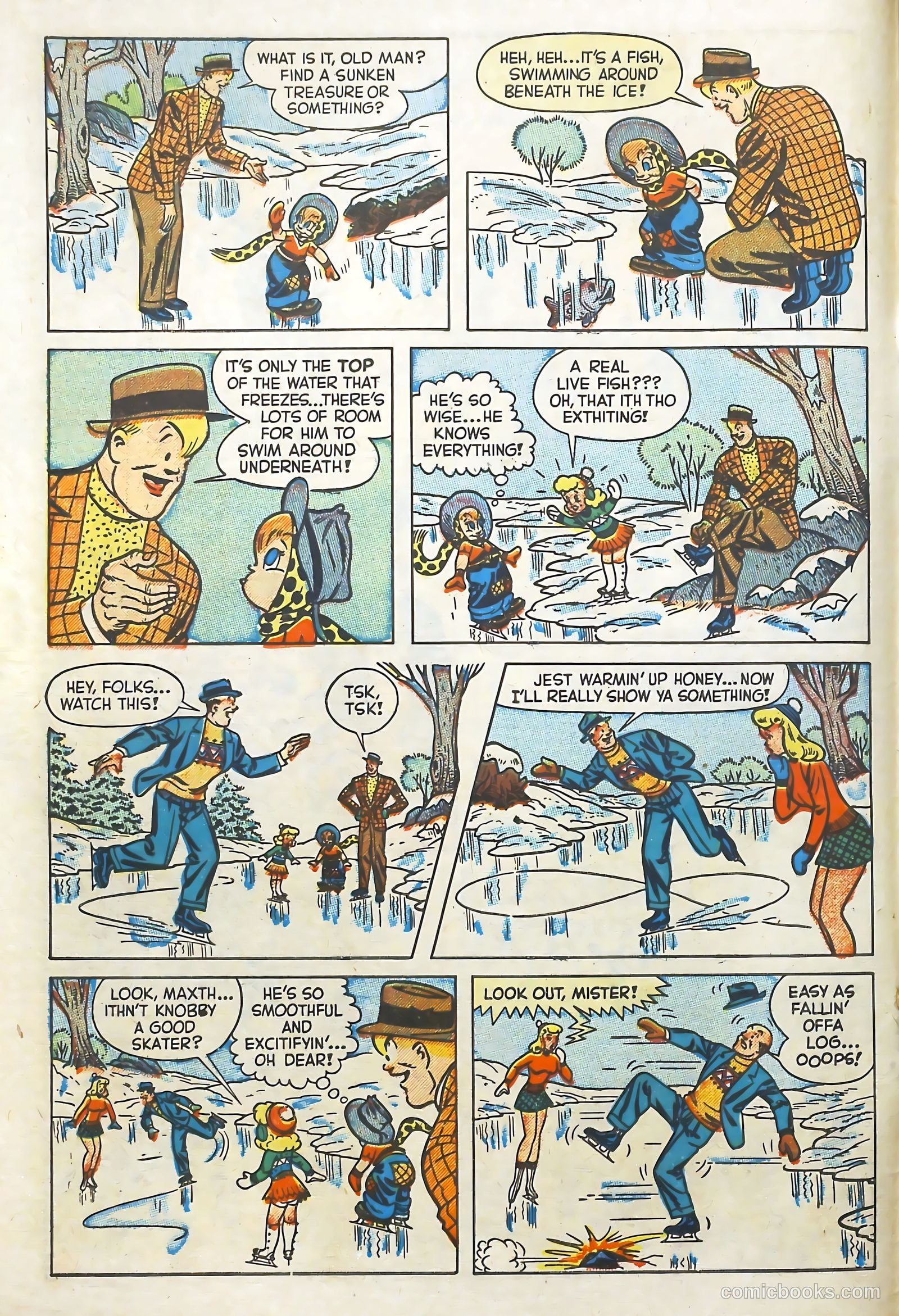 Little Max Comics #3 (1955) — page 8 of 37