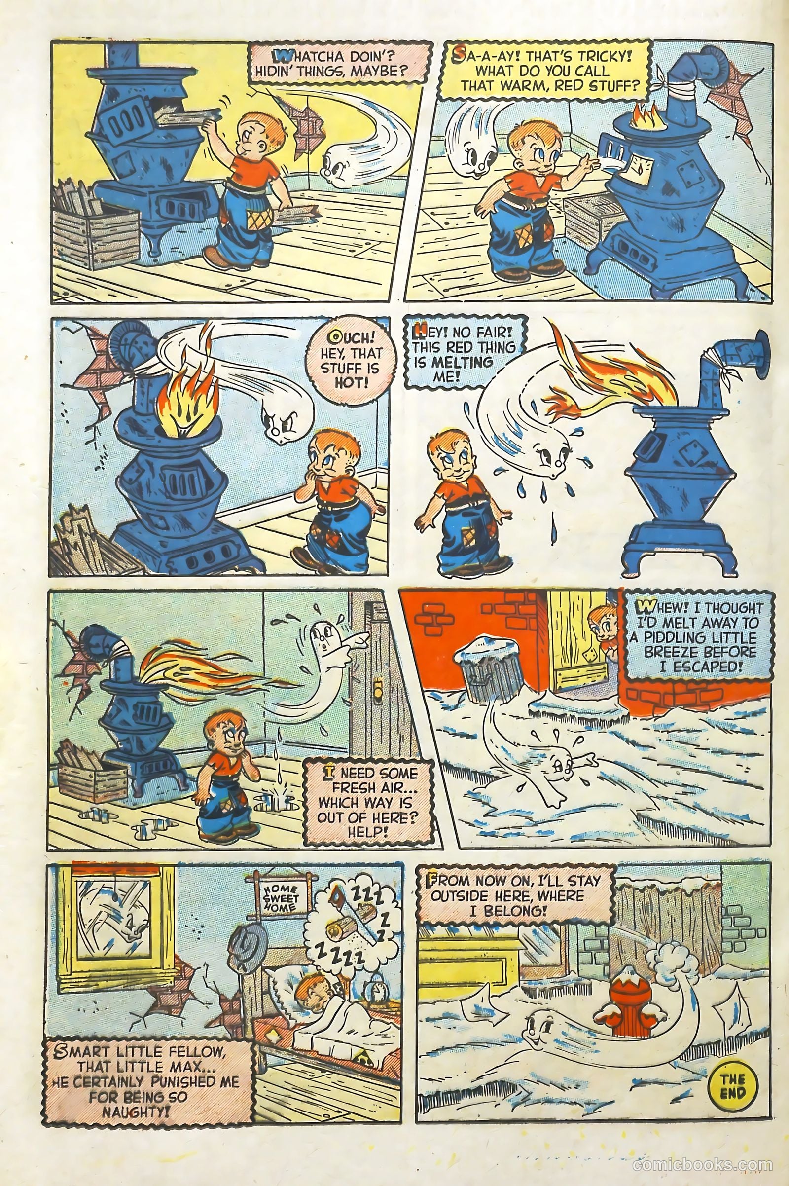 Little Max Comics #3 (1955) — page 25 of 37