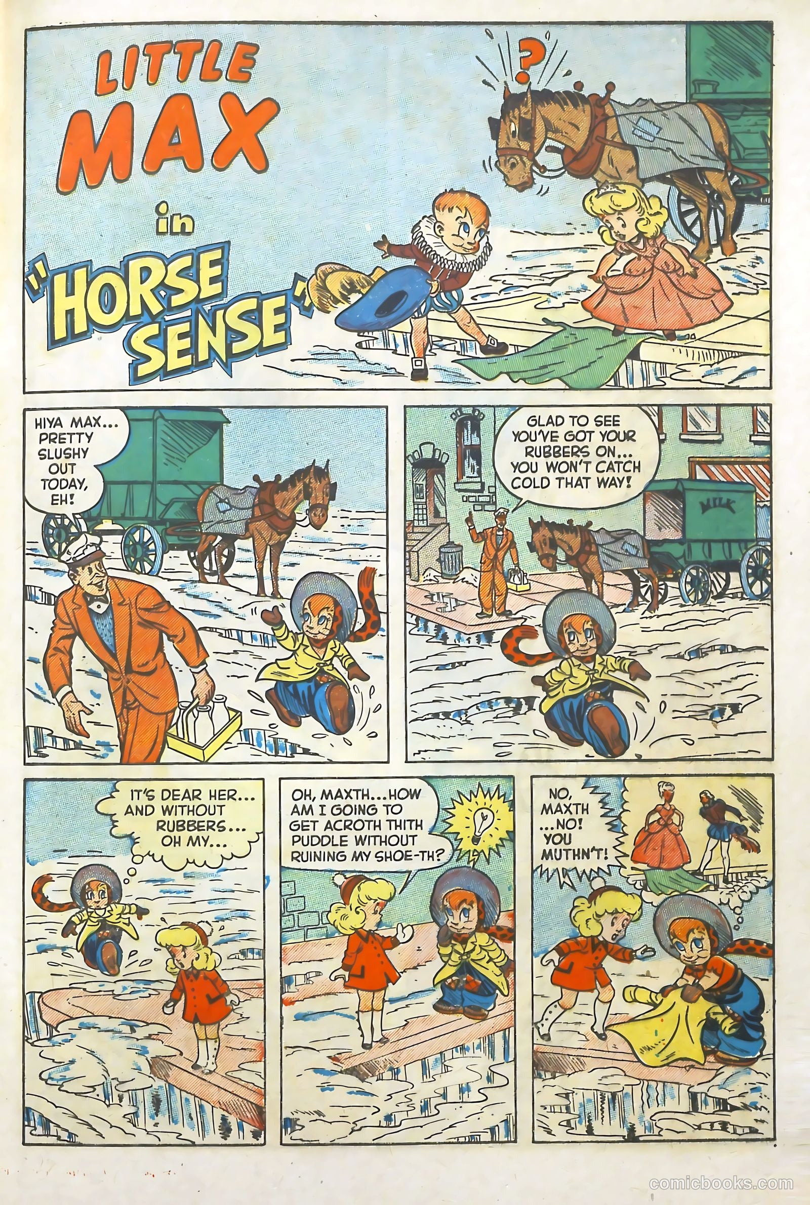 Little Max Comics #3 (1955) — page 30 of 37