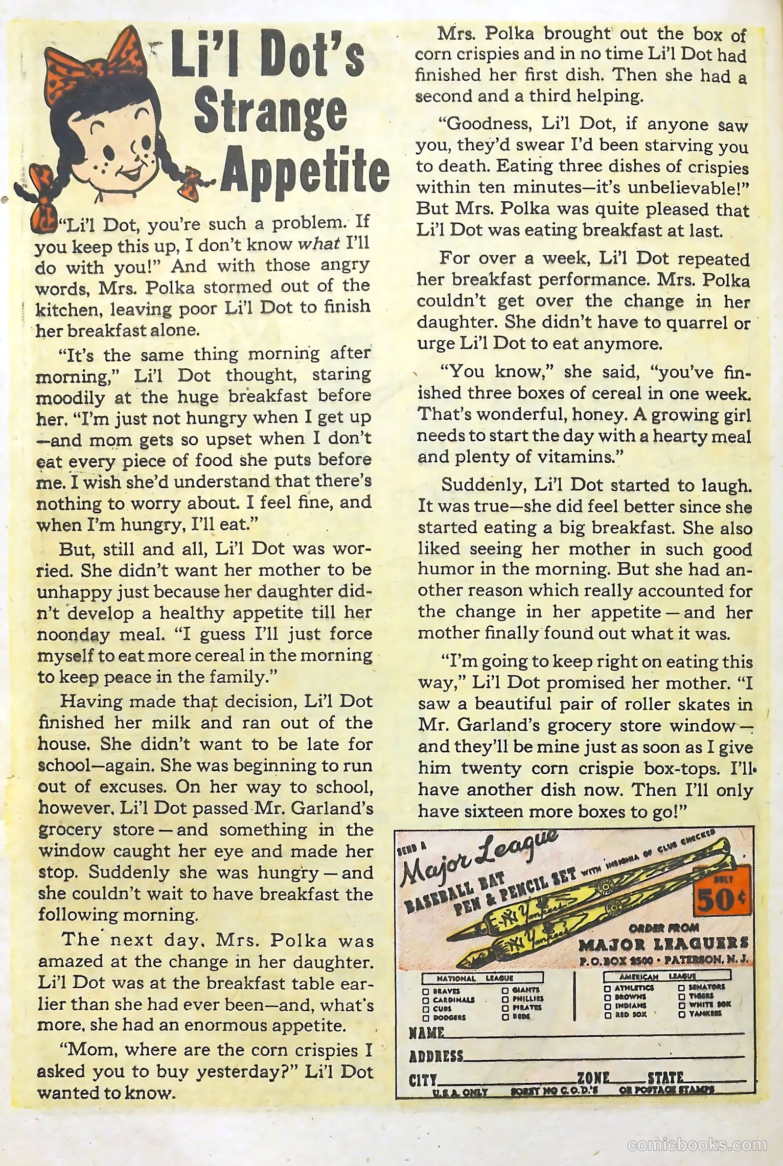 Little Max Comics #3 (1955) — page 33 of 37