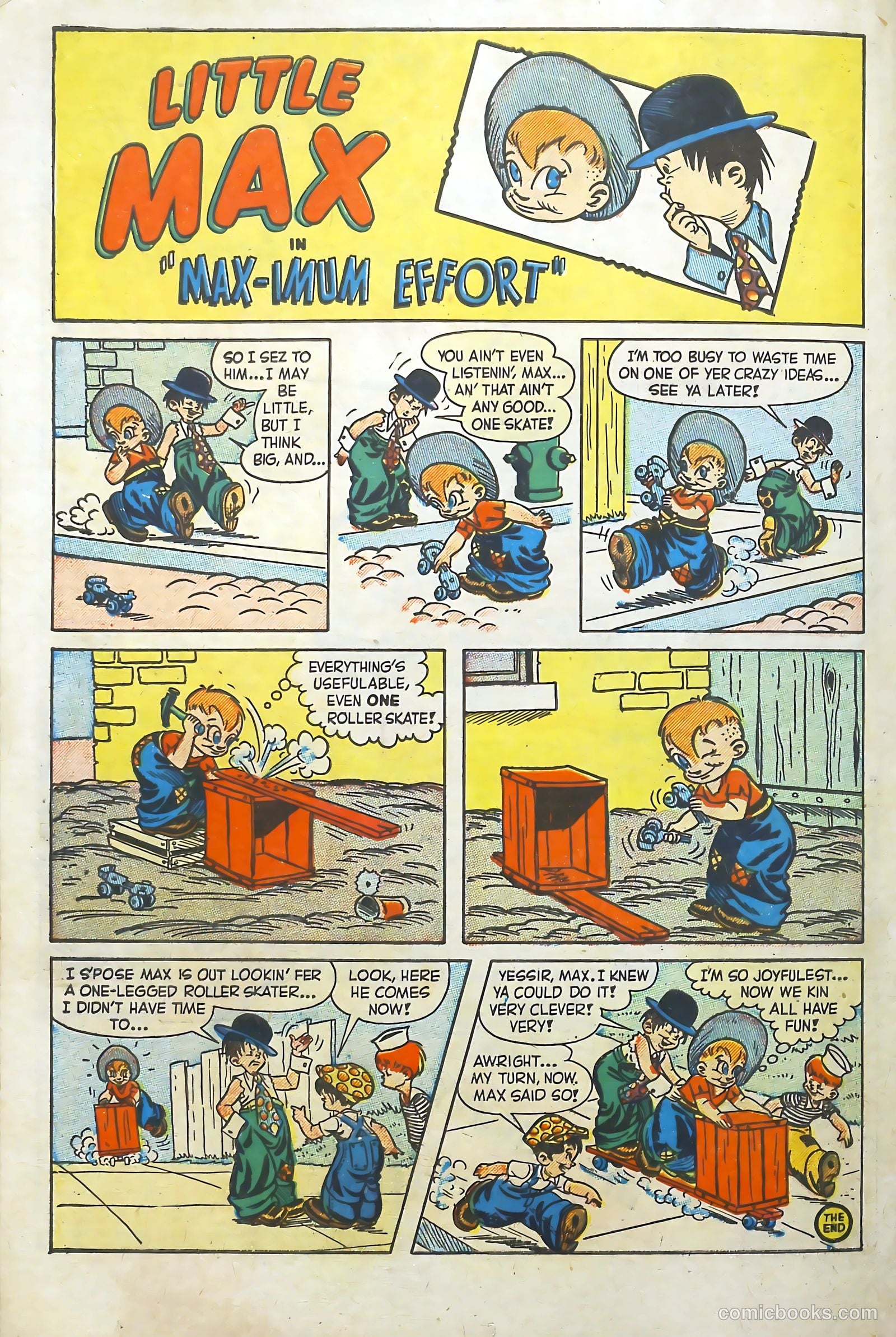 Little Max Comics #3 (1955) — page 35 of 37
