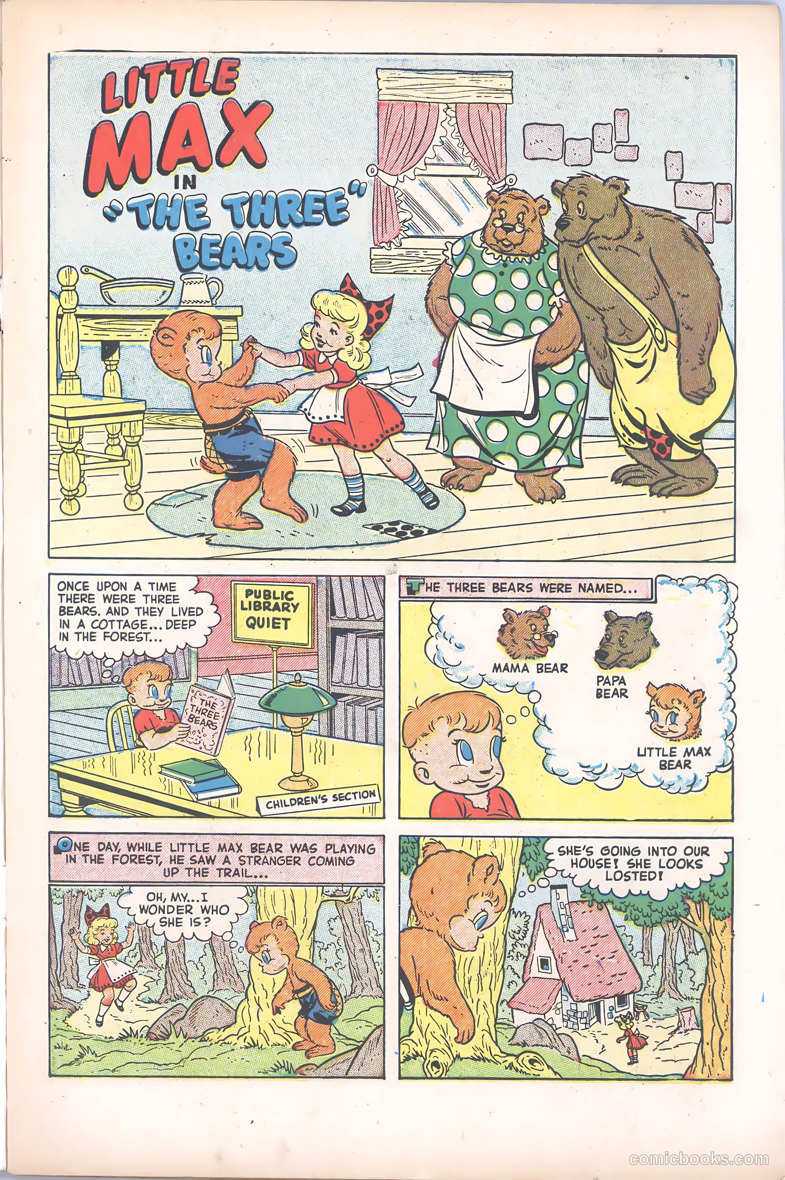 Little Max Comics #6 (1955) — page 3 of 36