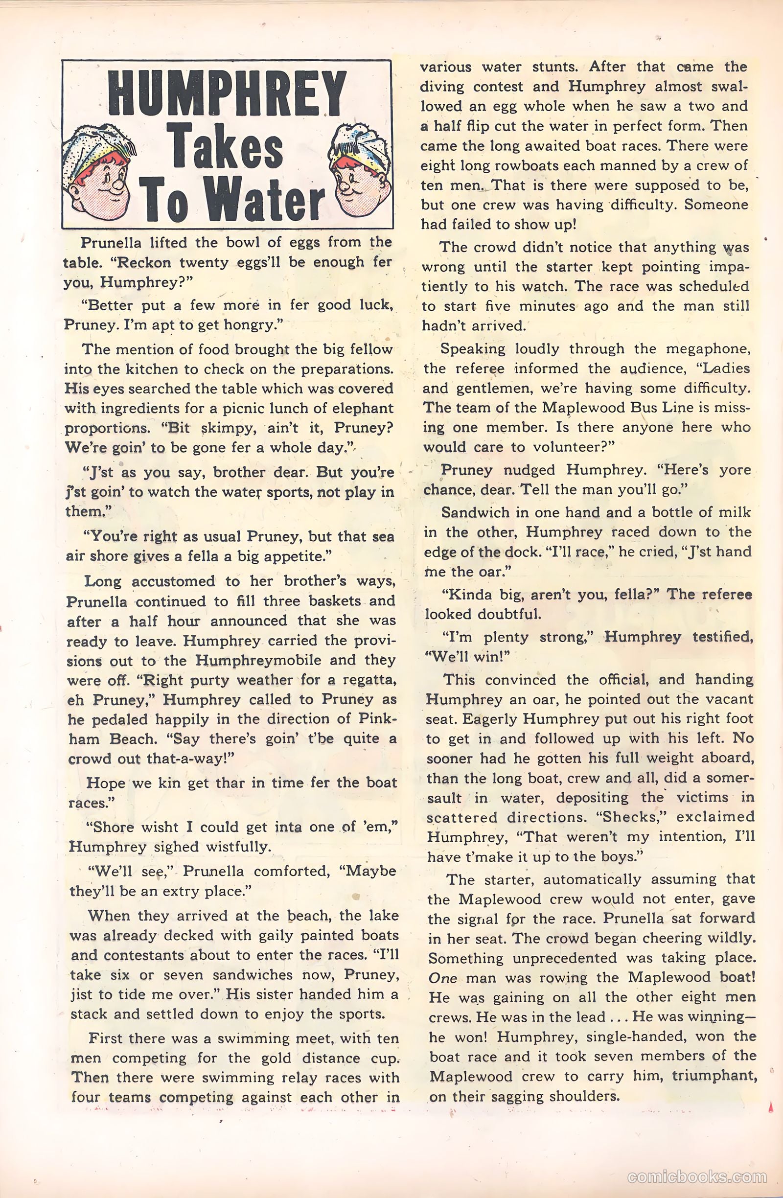 Little Max Comics #6 (1955) — page 16 of 36