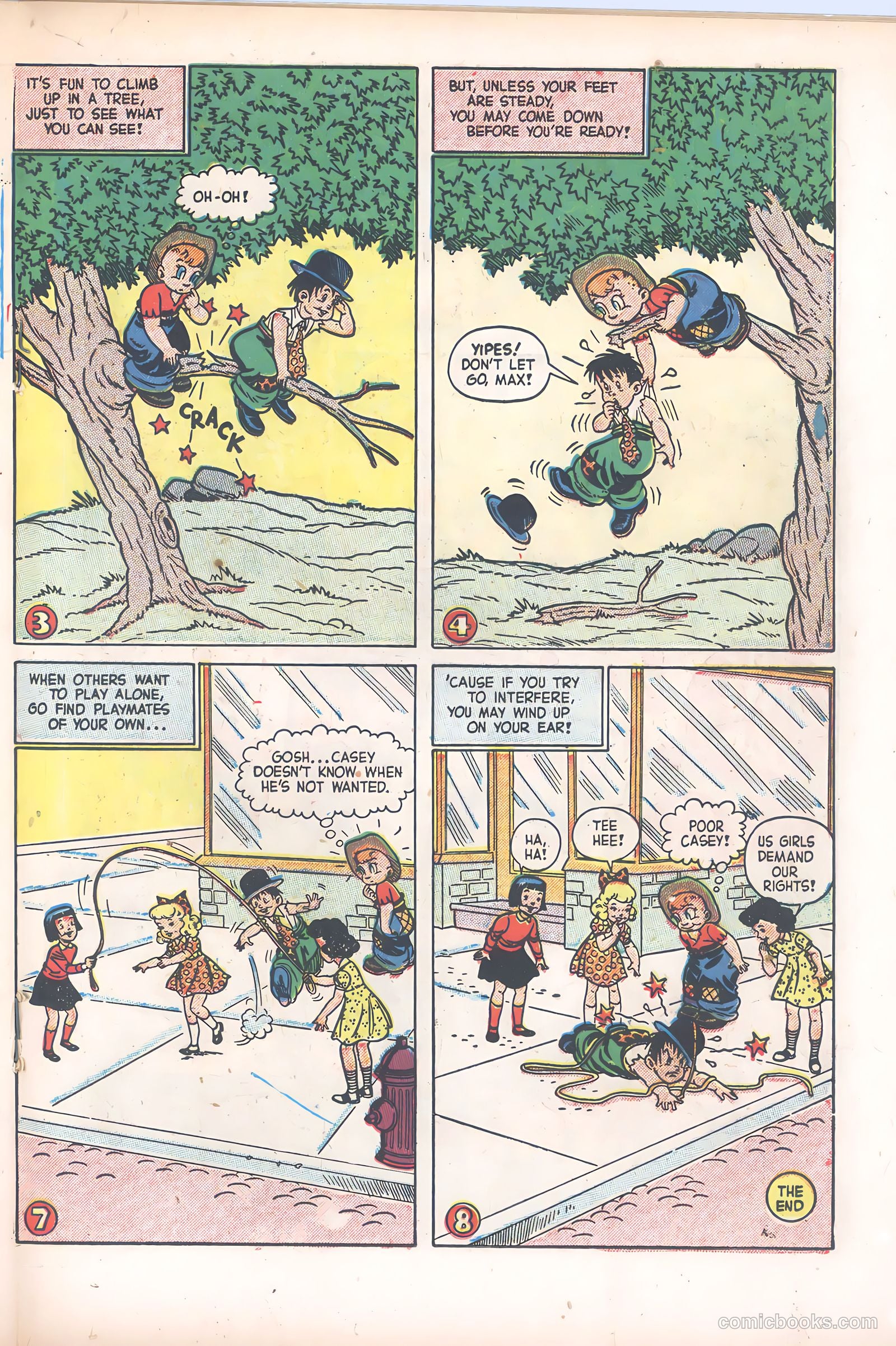 Little Max Comics #6 (1955) — page 19 of 36