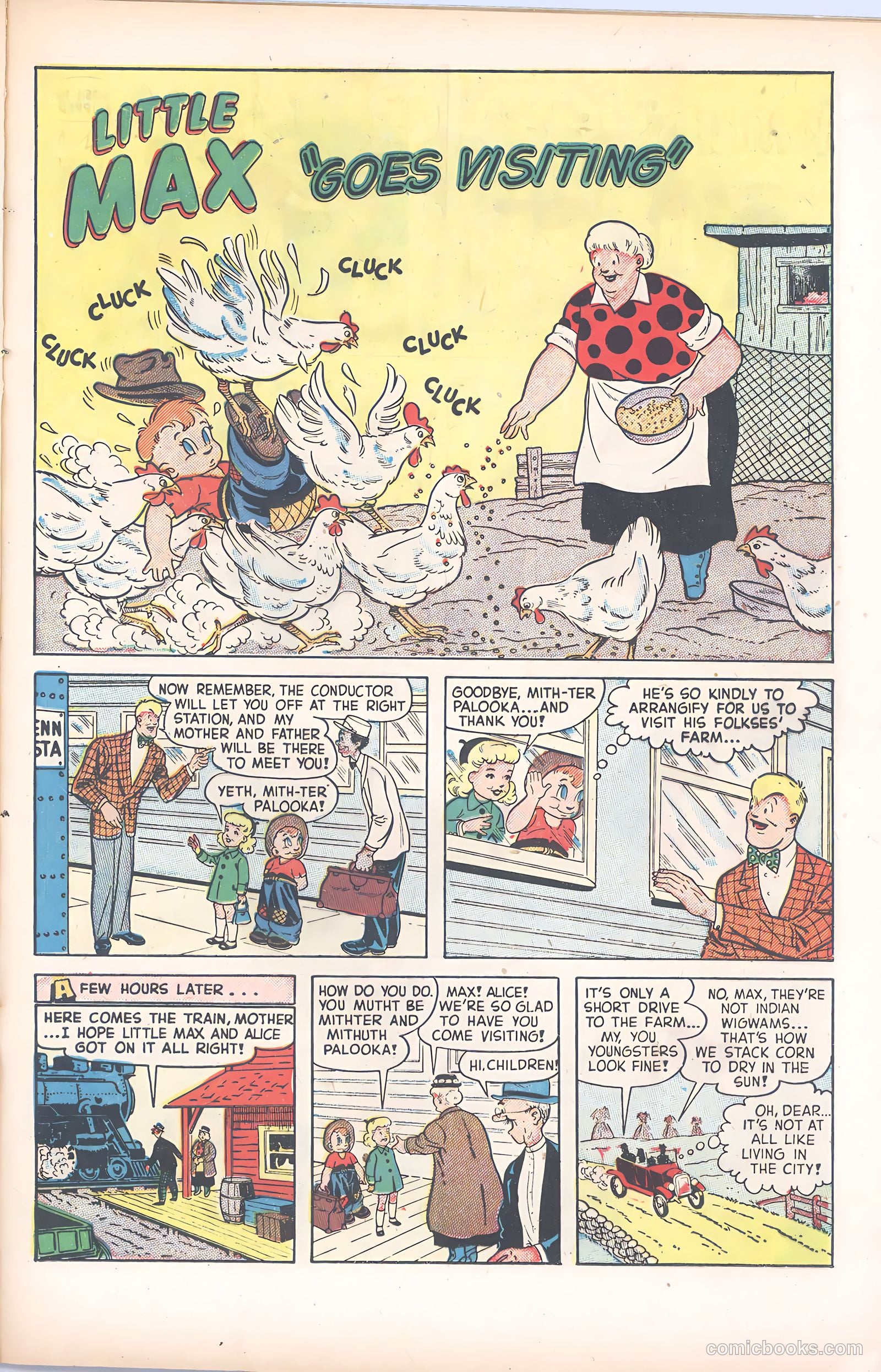 Little Max Comics #6 (1955) — page 21 of 36
