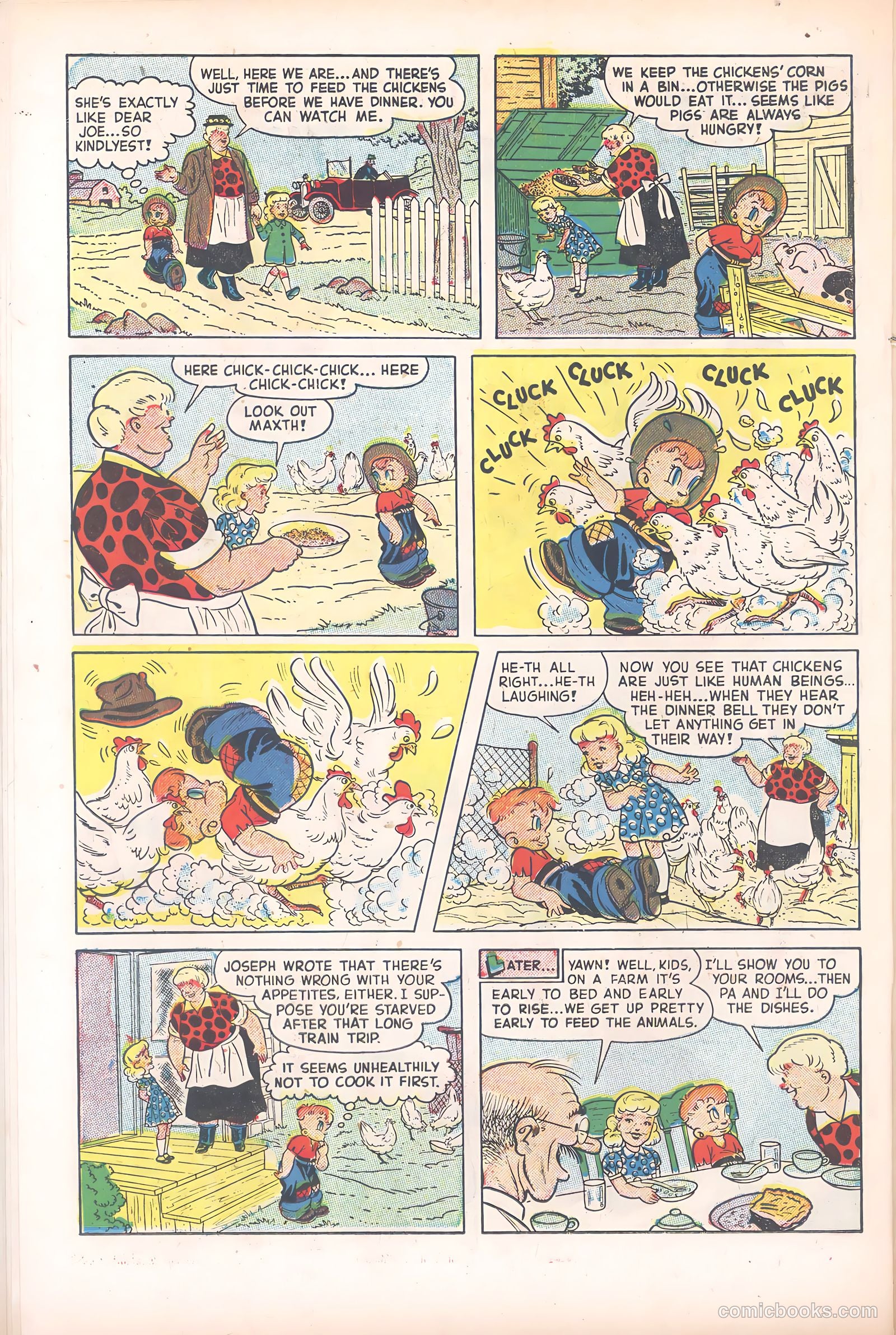 Little Max Comics #6 (1955) — page 22 of 36