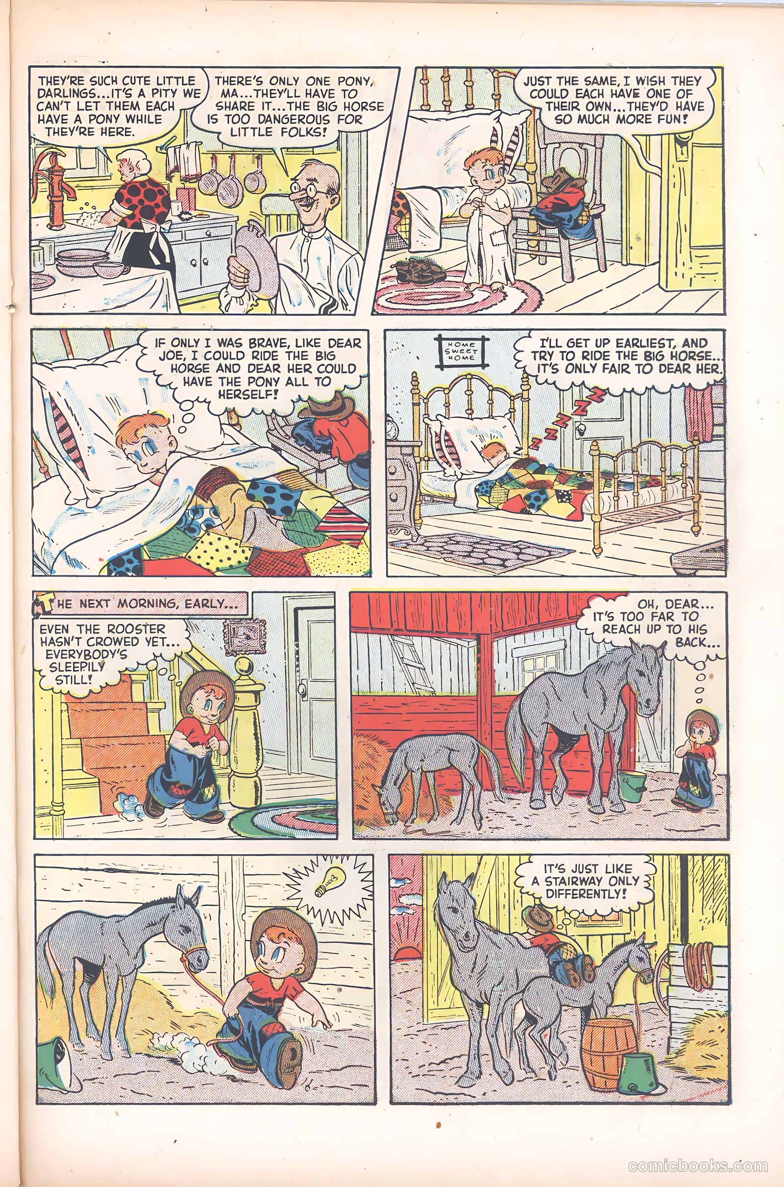 Little Max Comics #6 (1955) — page 23 of 36
