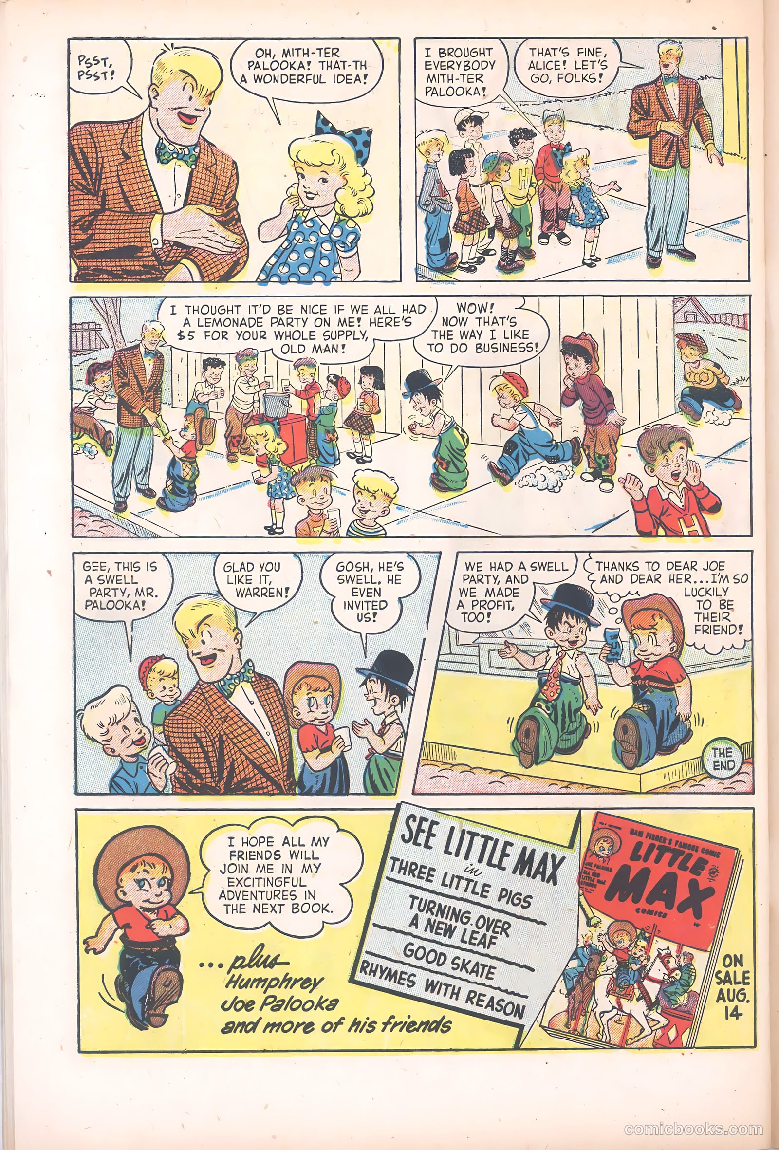 Little Max Comics #6 (1955) — page 30 of 36
