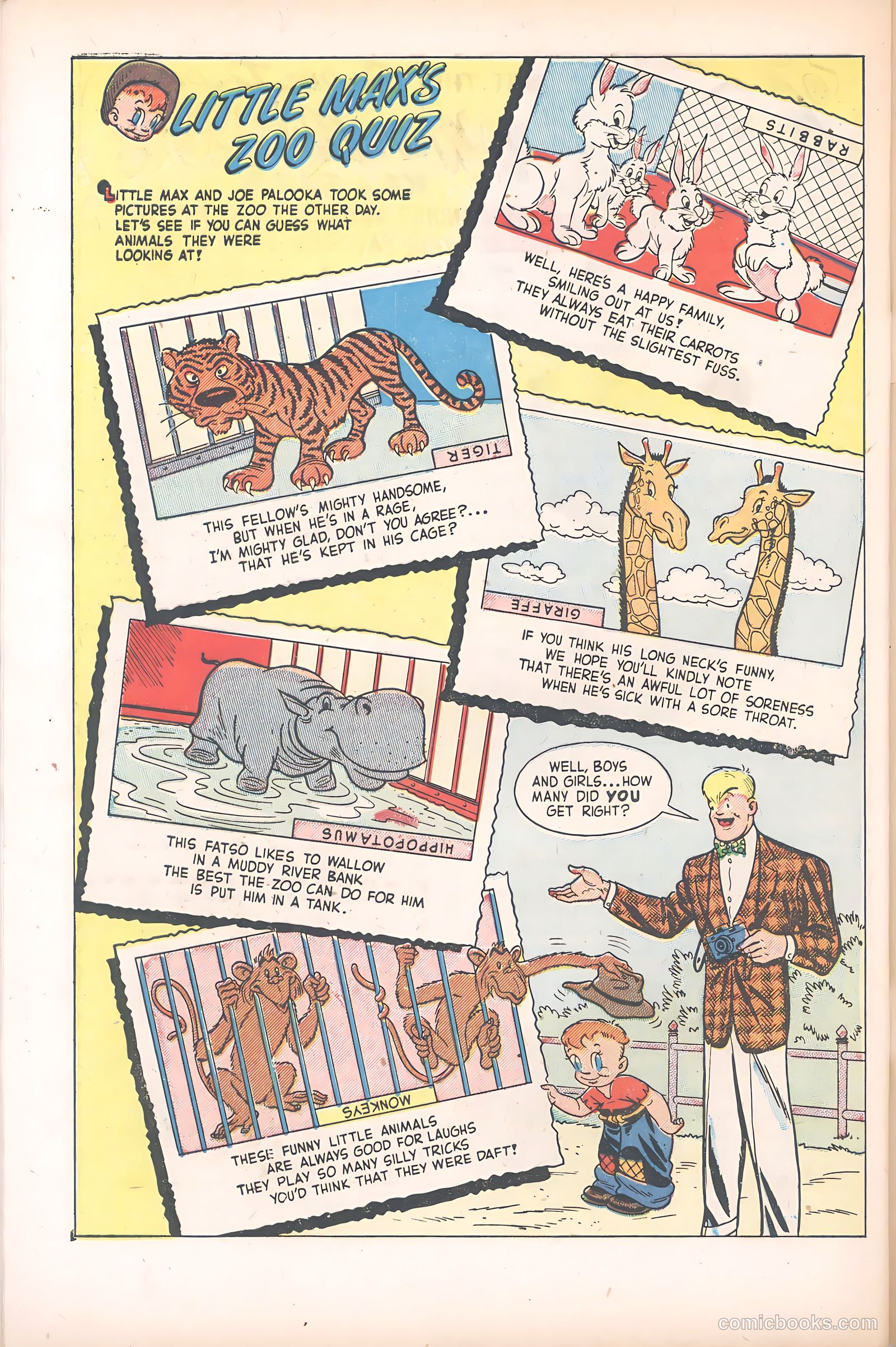 Little Max Comics #6 (1955) — page 32 of 36