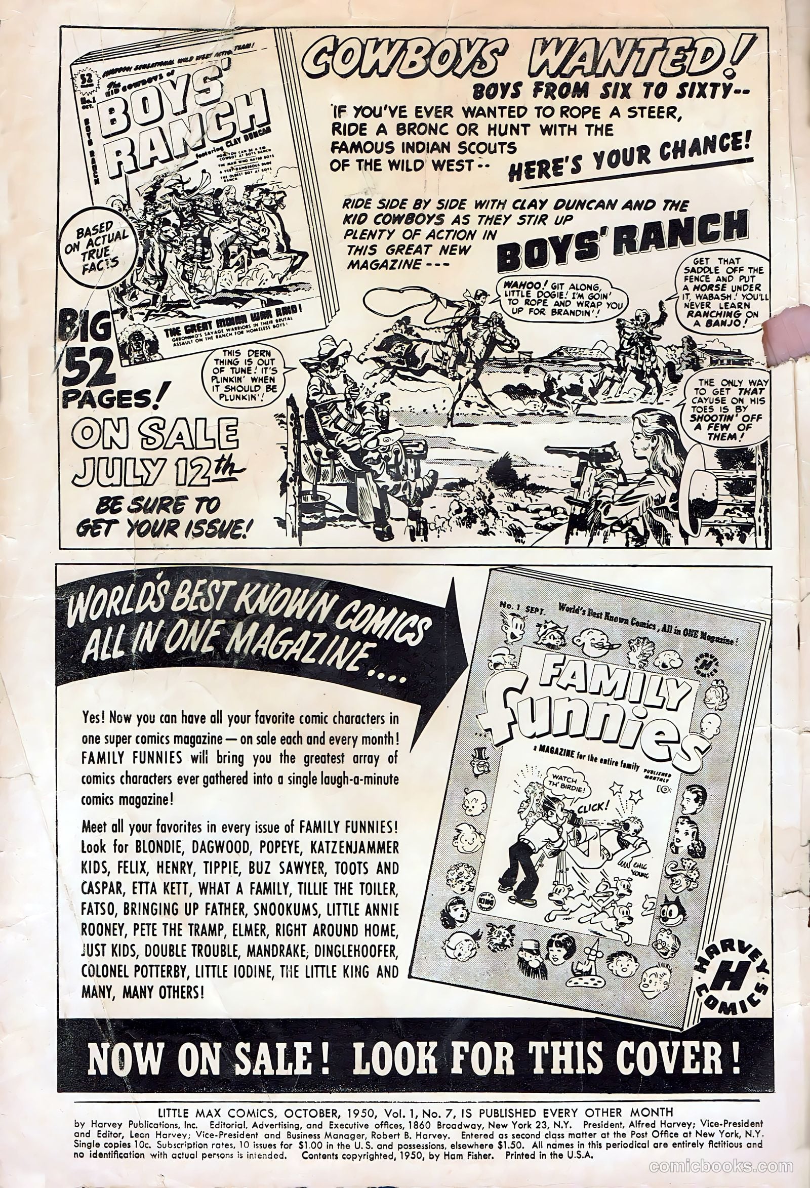 Little Max Comics #7 (1950) — page 2 of 35