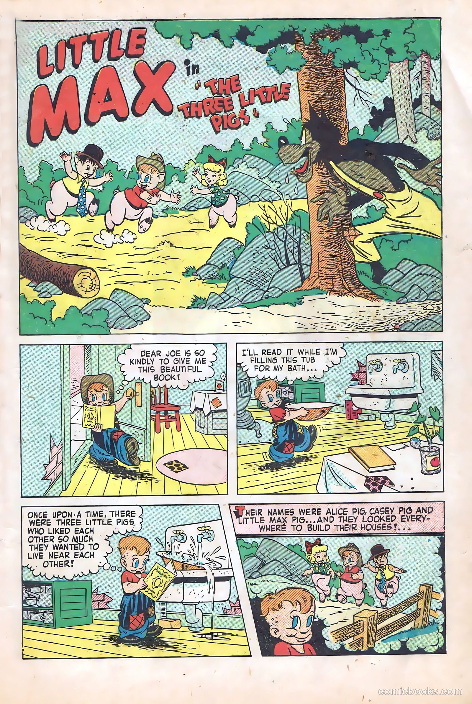 Little Max Comics #7 (1950) — page 3 of 35