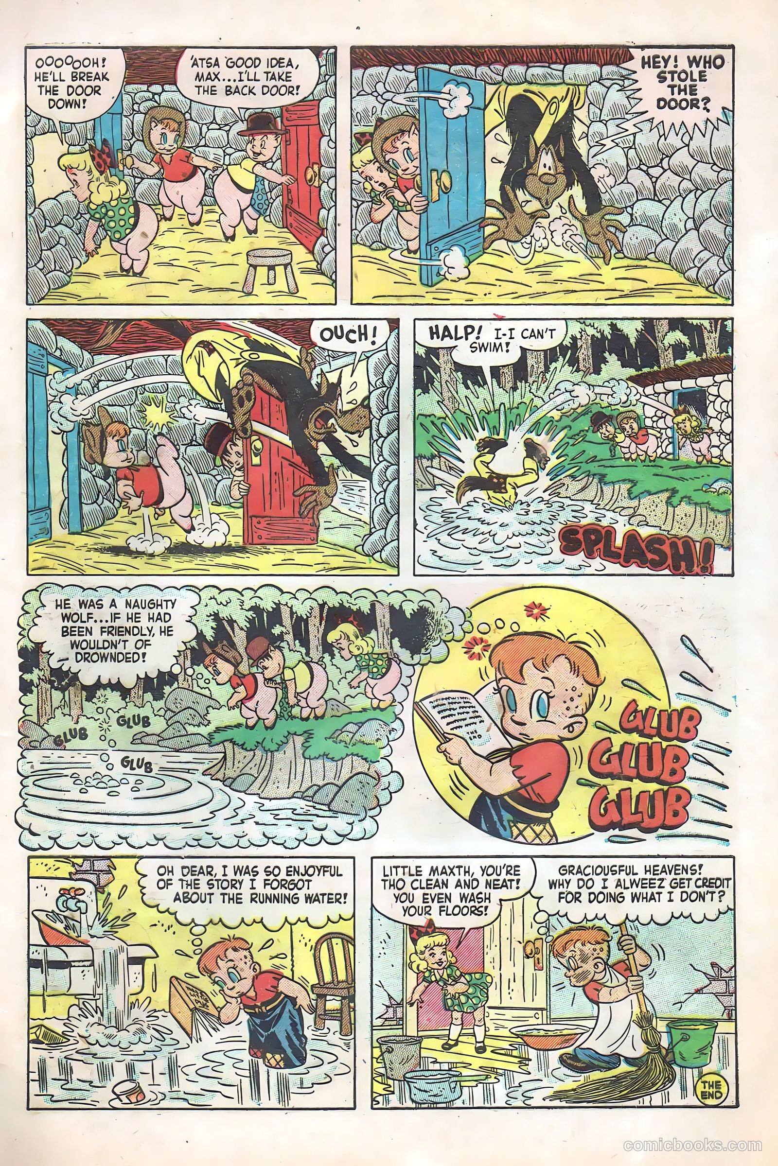 Little Max Comics #7 (1950) — page 9 of 35