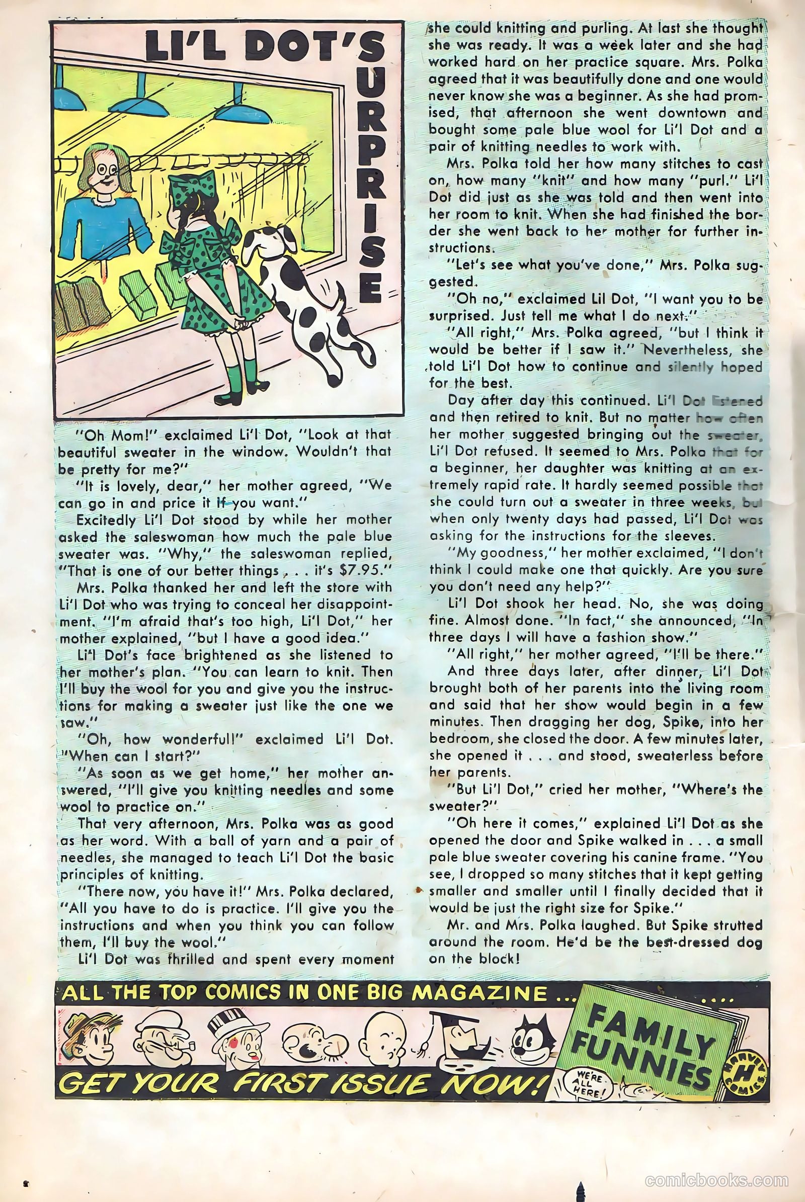 Little Max Comics #7 (1950) — page 14 of 35