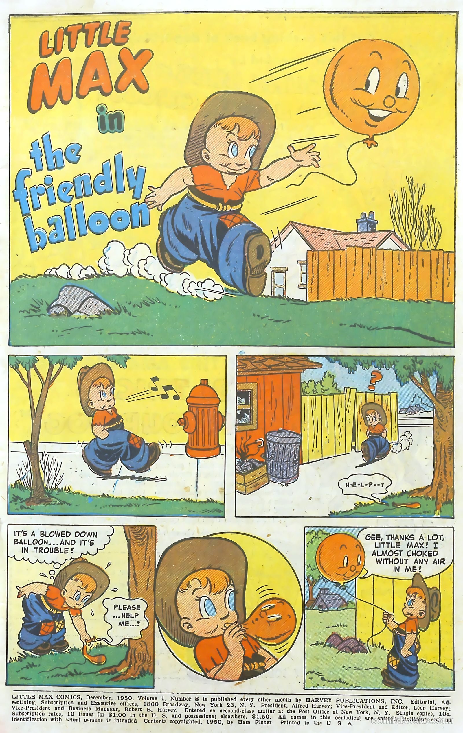 Little Max Comics #8 (1950) — page 3 of 36