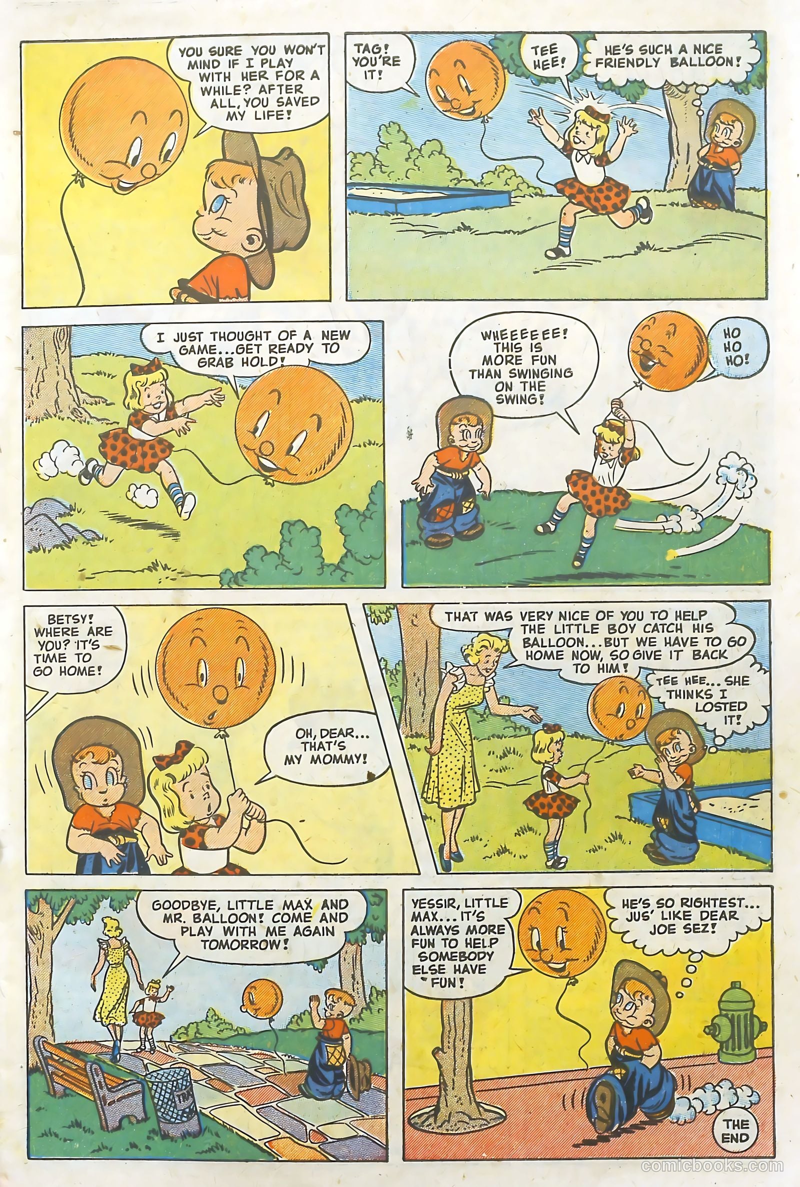 Little Max Comics #8 (1950) — page 7 of 36