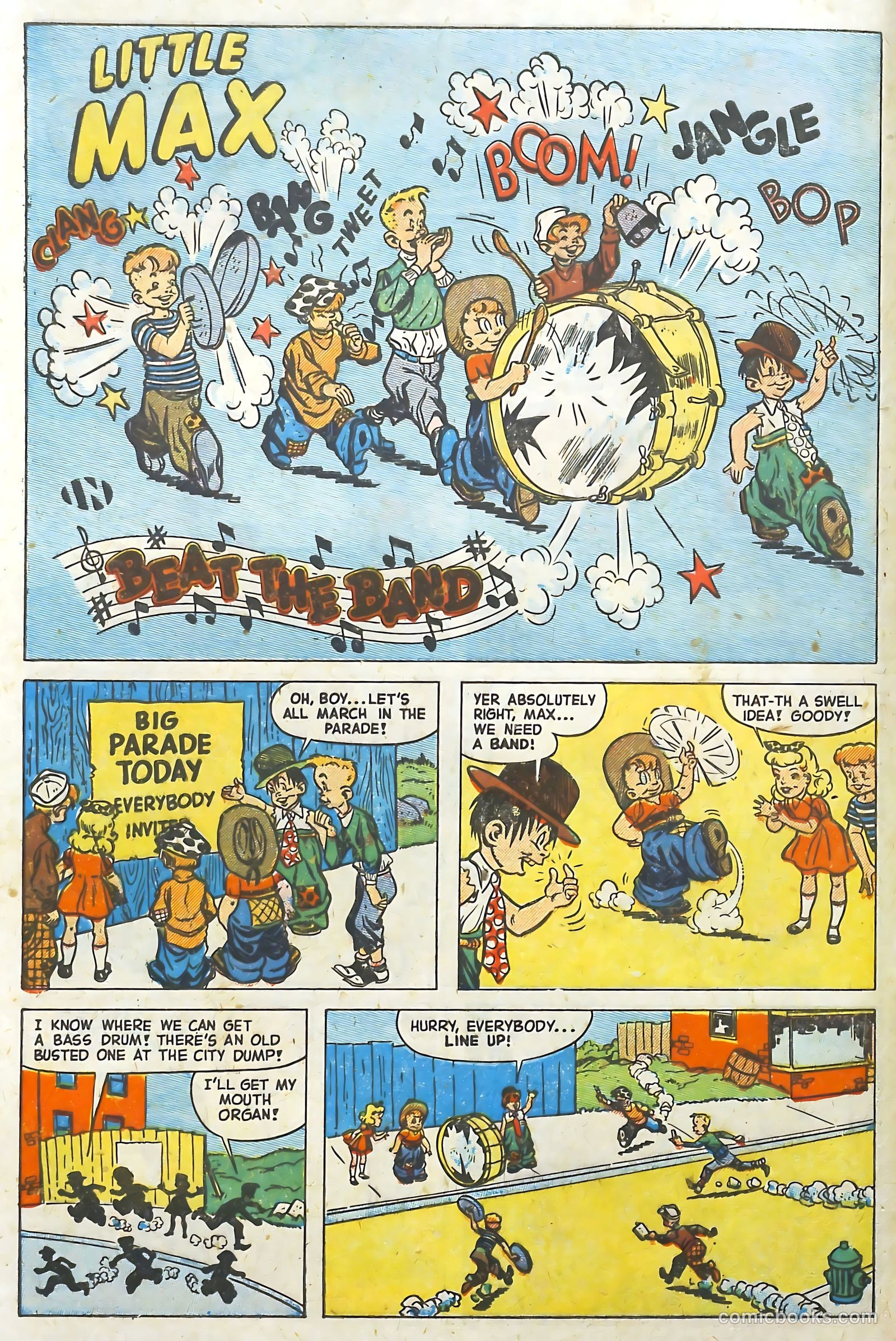 Little Max Comics #8 (1950) — page 8 of 36