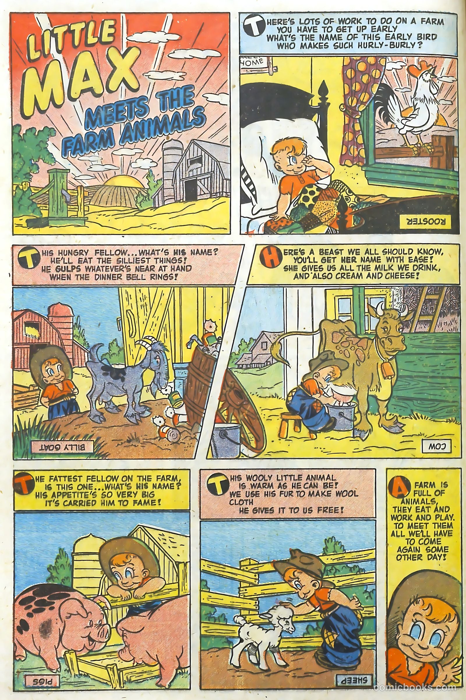 Little Max Comics #8 (1950) — page 12 of 36