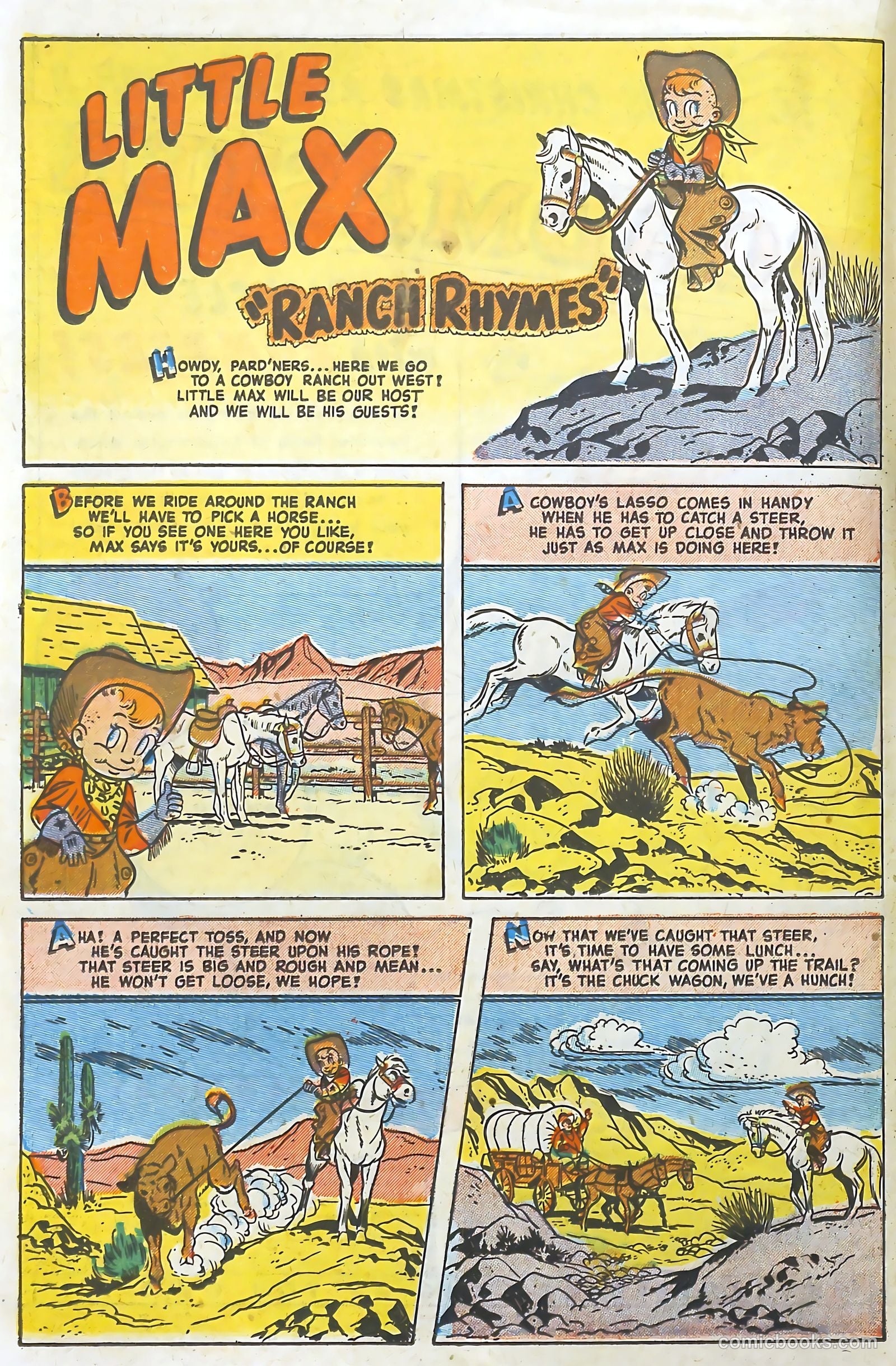 Little Max Comics #8 (1950) — page 18 of 36