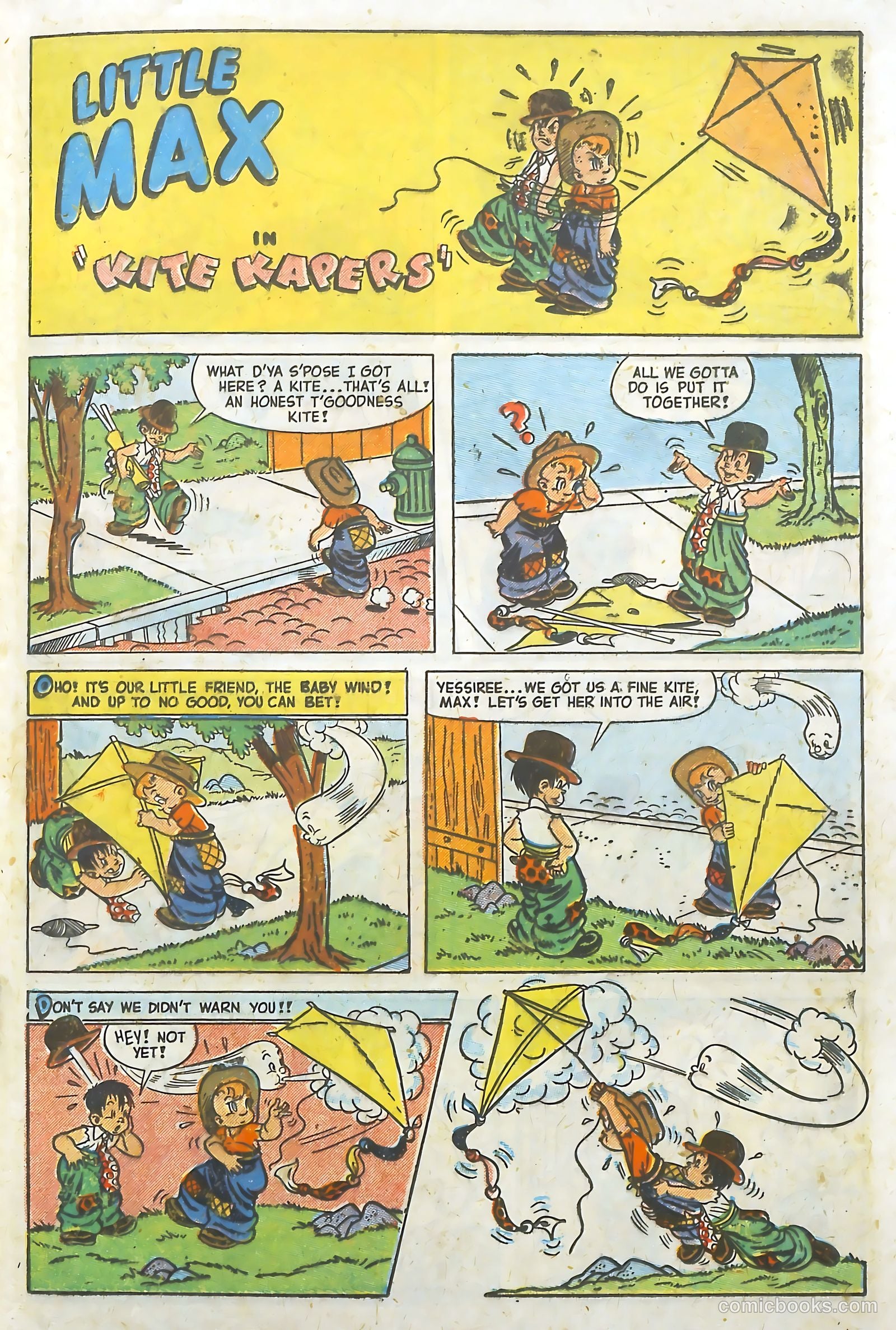 Little Max Comics #8 (1950) — page 25 of 36