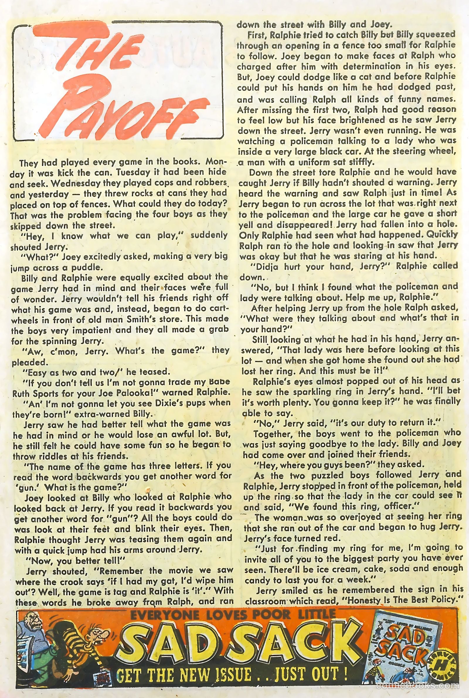 Little Max Comics #8 (1950) — page 27 of 36