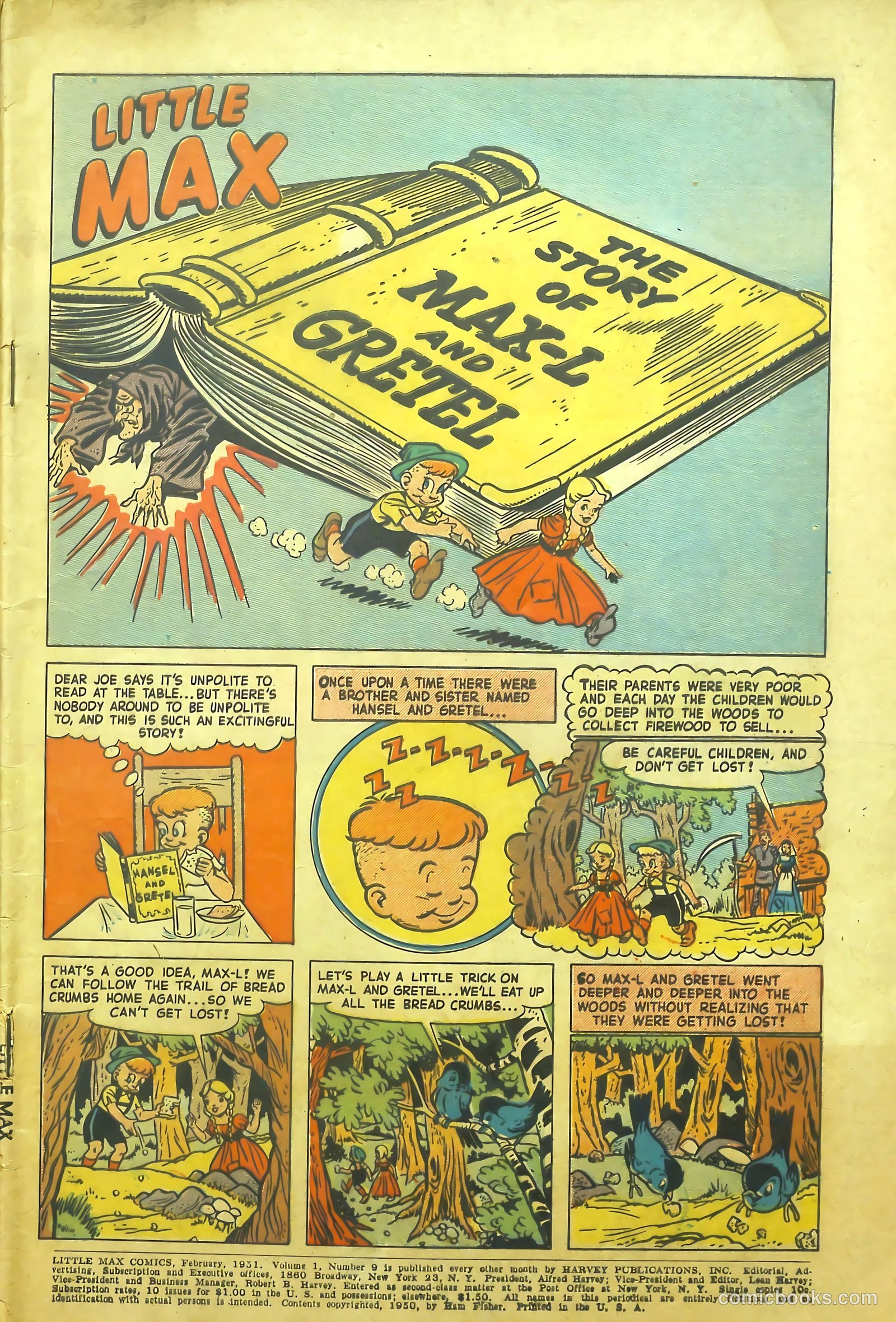 Little Max Comics #9 (1951) — page 4 of 36