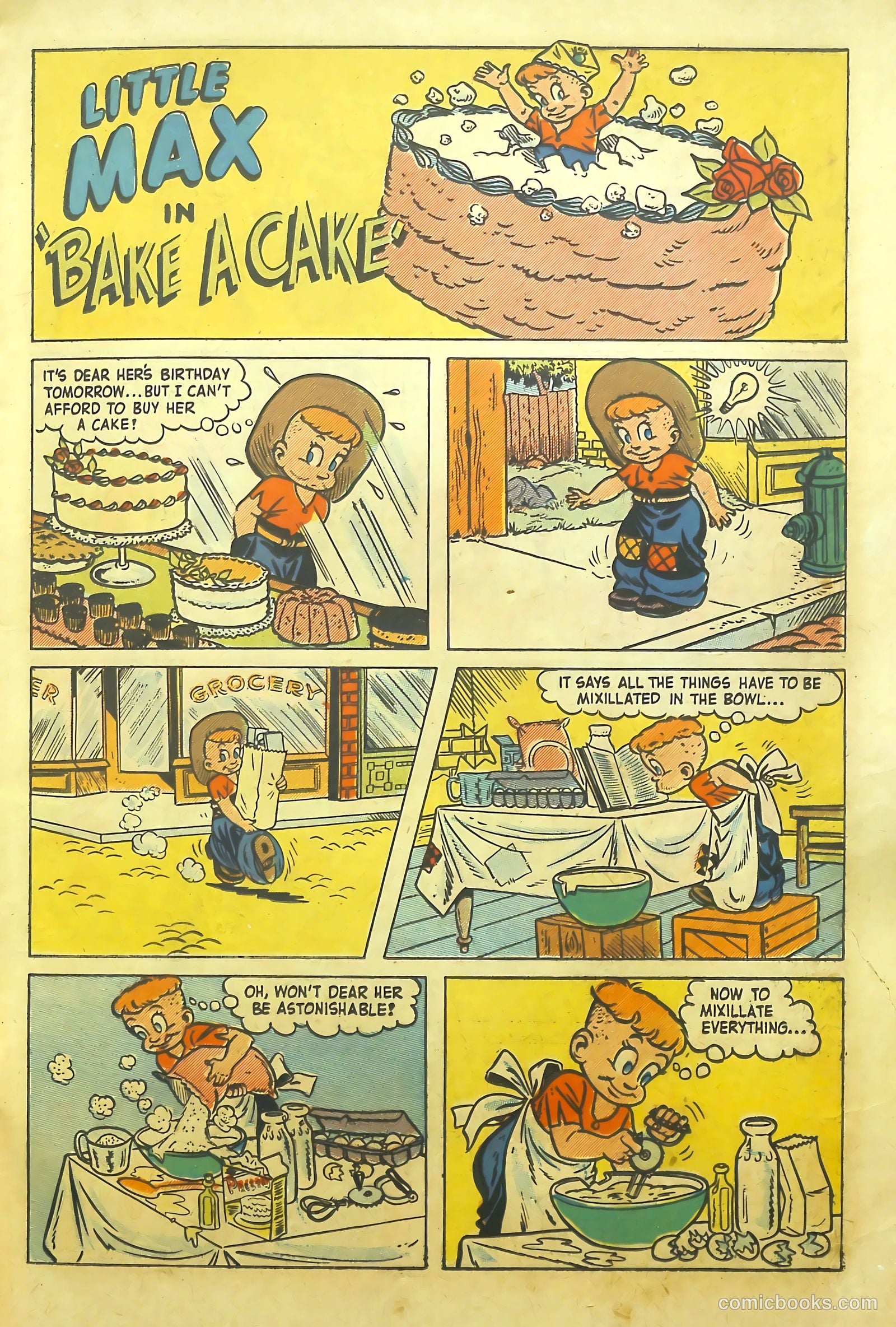 Little Max Comics #9 (1951) — page 16 of 36
