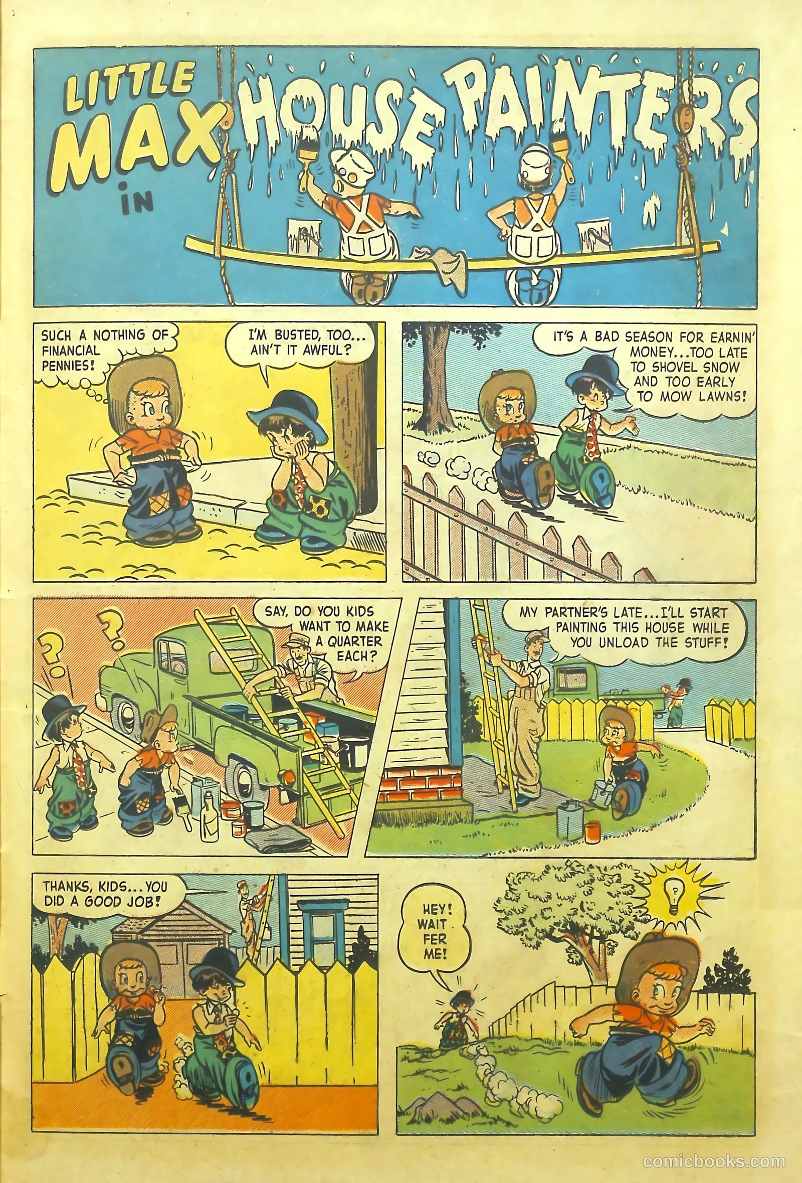 Little Max Comics #9 (1951) — page 25 of 36