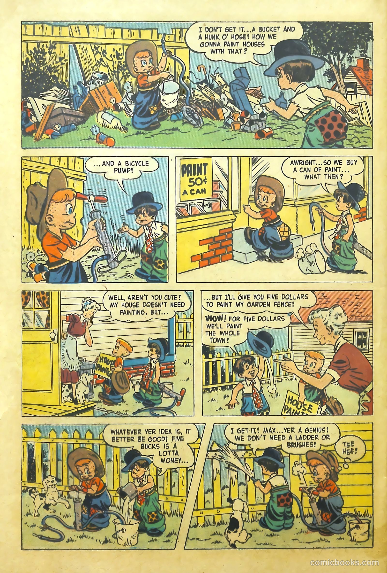 Little Max Comics #9 (1951) — page 26 of 36