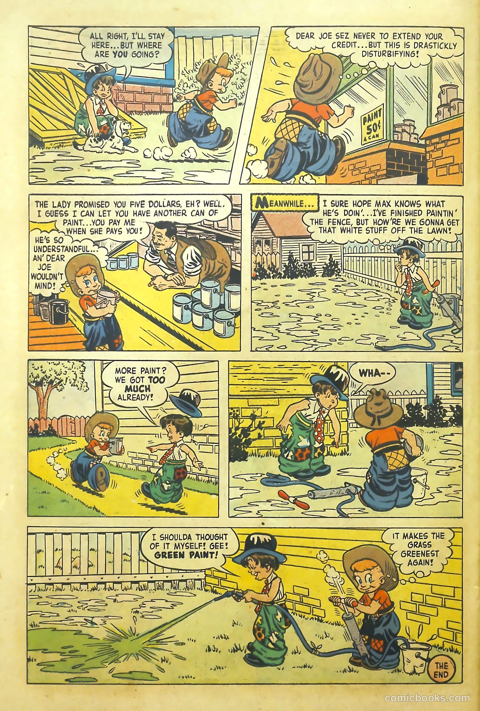 Little Max Comics #9 (1951) — page 28 of 36