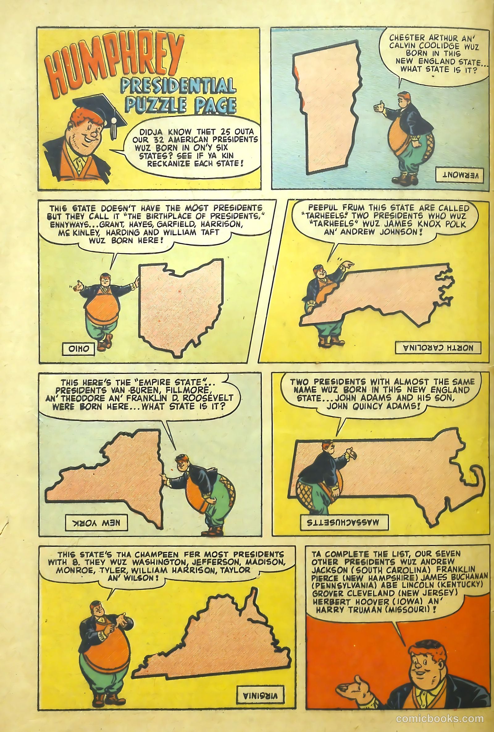 Little Max Comics #9 (1951) — page 34 of 36
