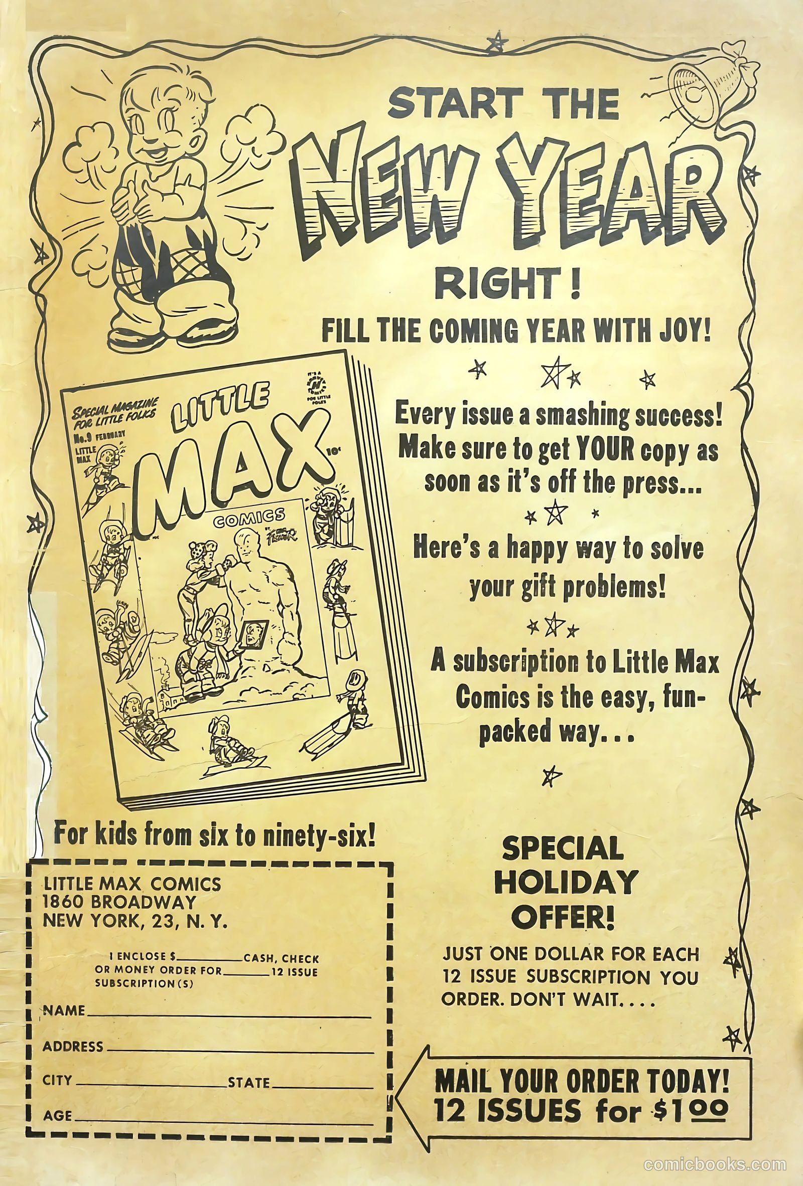 Little Max Comics #9 (1951) — page 35 of 36