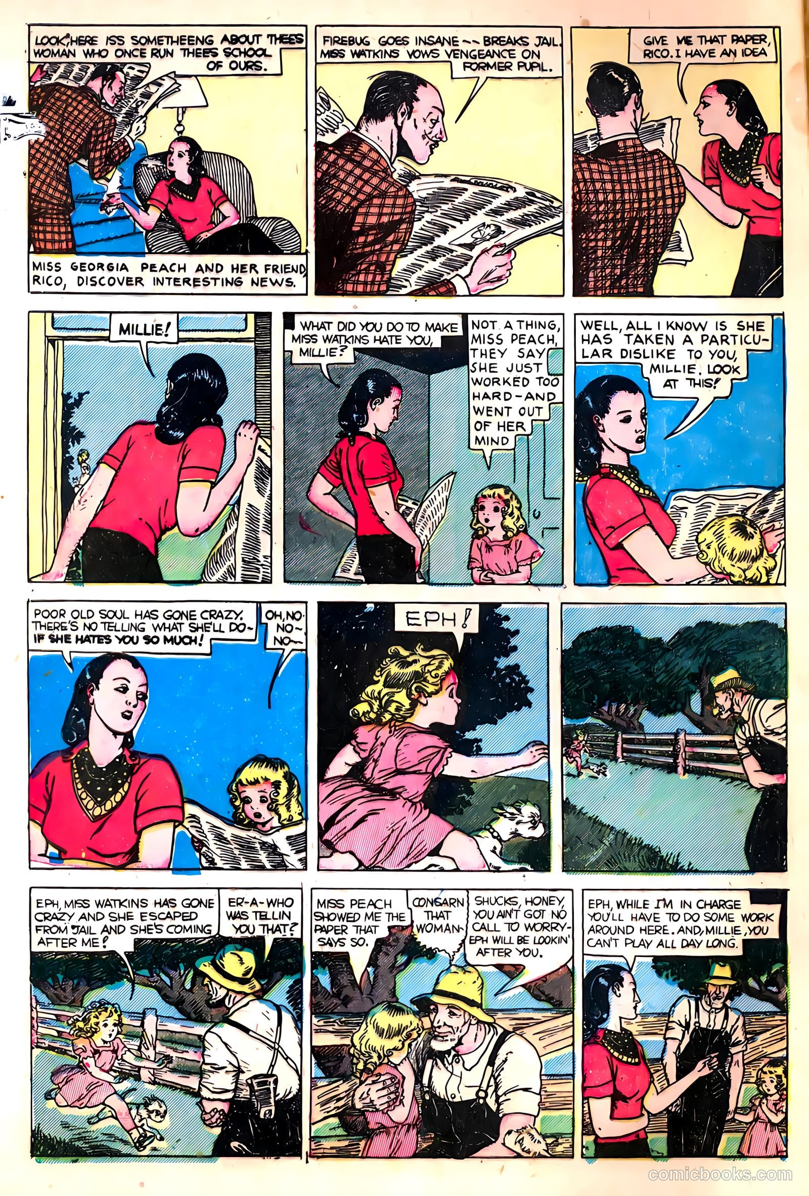 Little Miss Muffet #11 (1948) — page 4 of 52