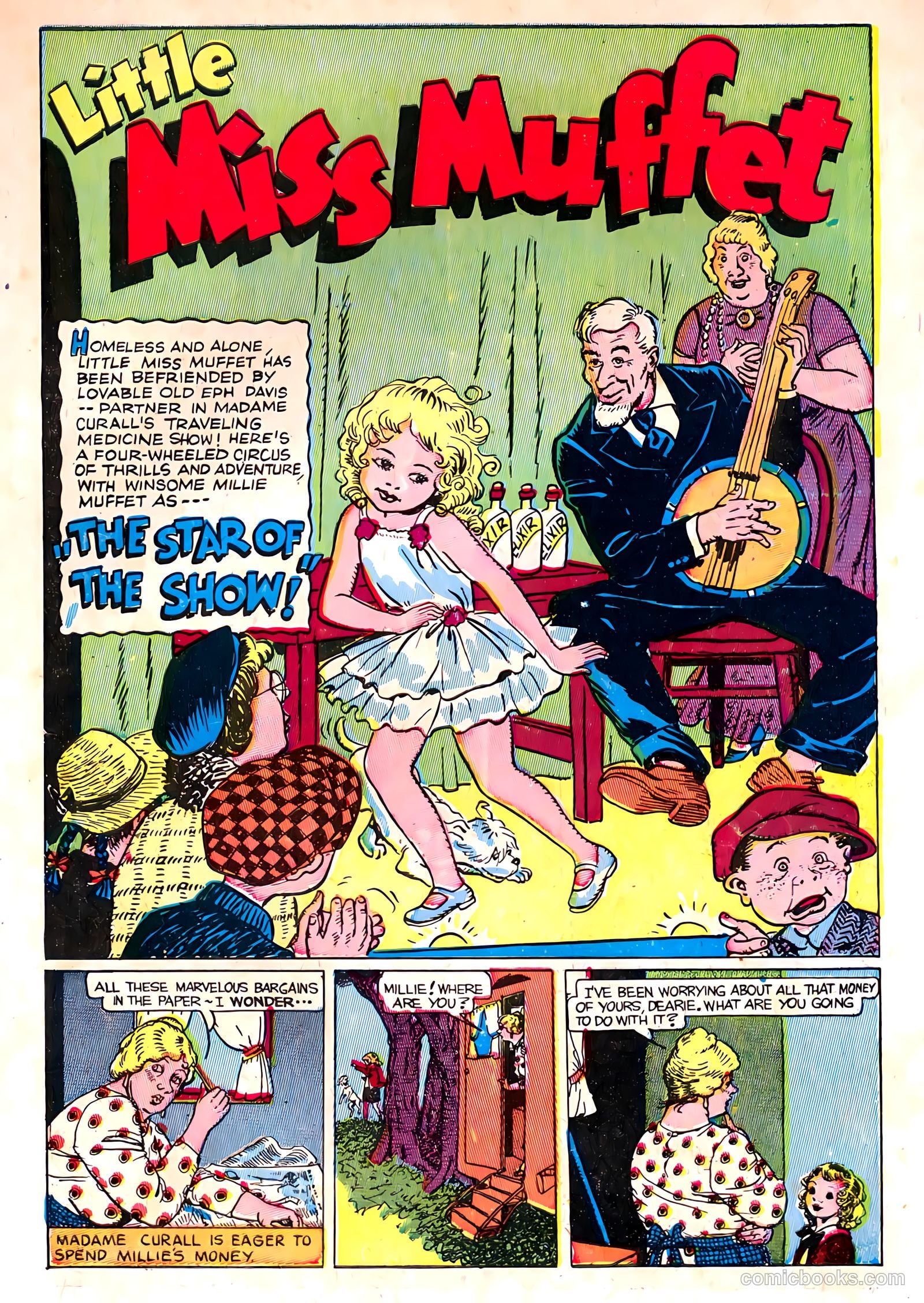 Little Miss Muffet #12 (1949) — page 3 of 36