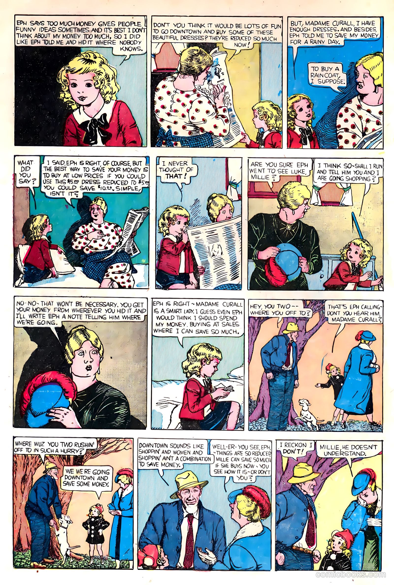 Little Miss Muffet #12 (1949) — page 4 of 36