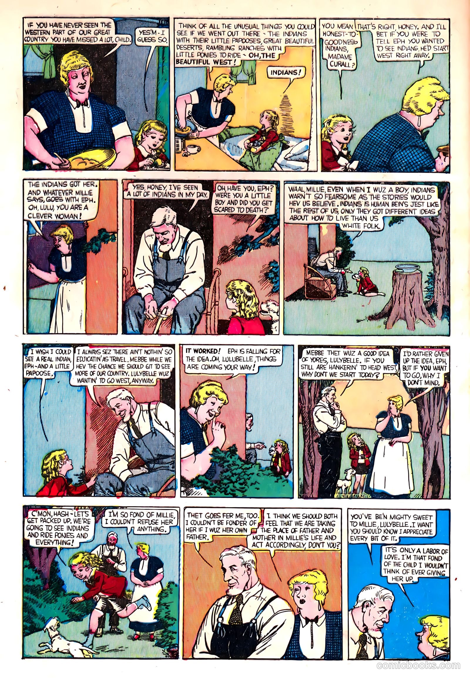 Little Miss Muffet #12 (1949) — page 28 of 36