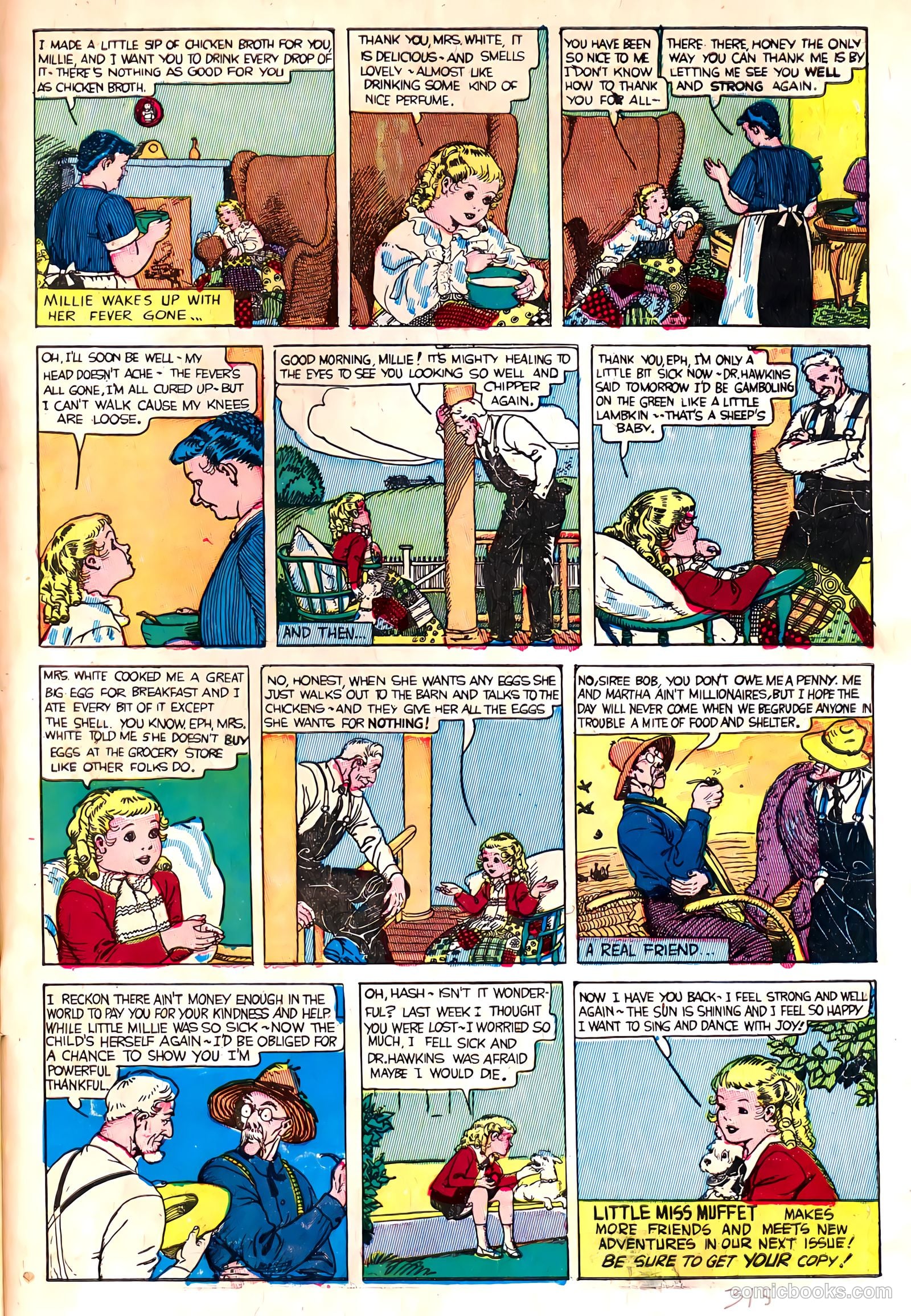 Little Miss Muffet #12 (1949) — page 31 of 36