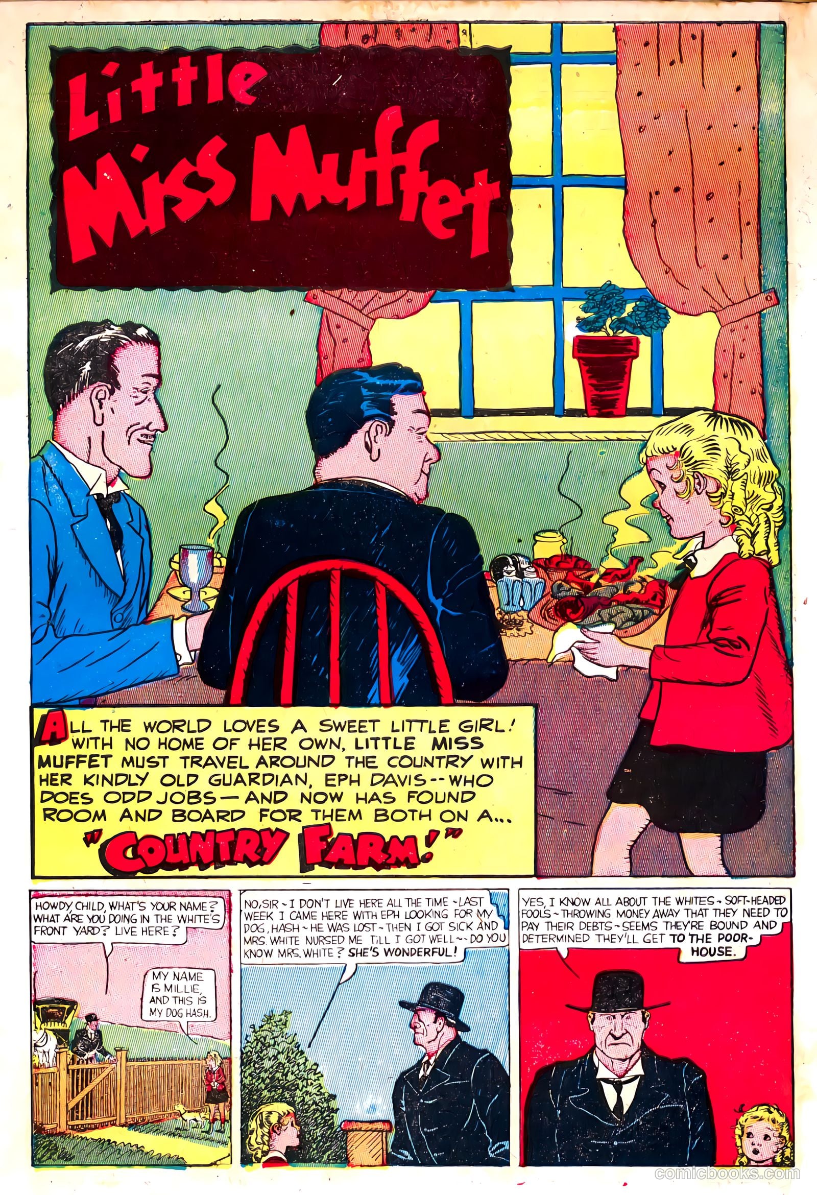 Little Miss Muffet #13 (1949) — page 3 of 36