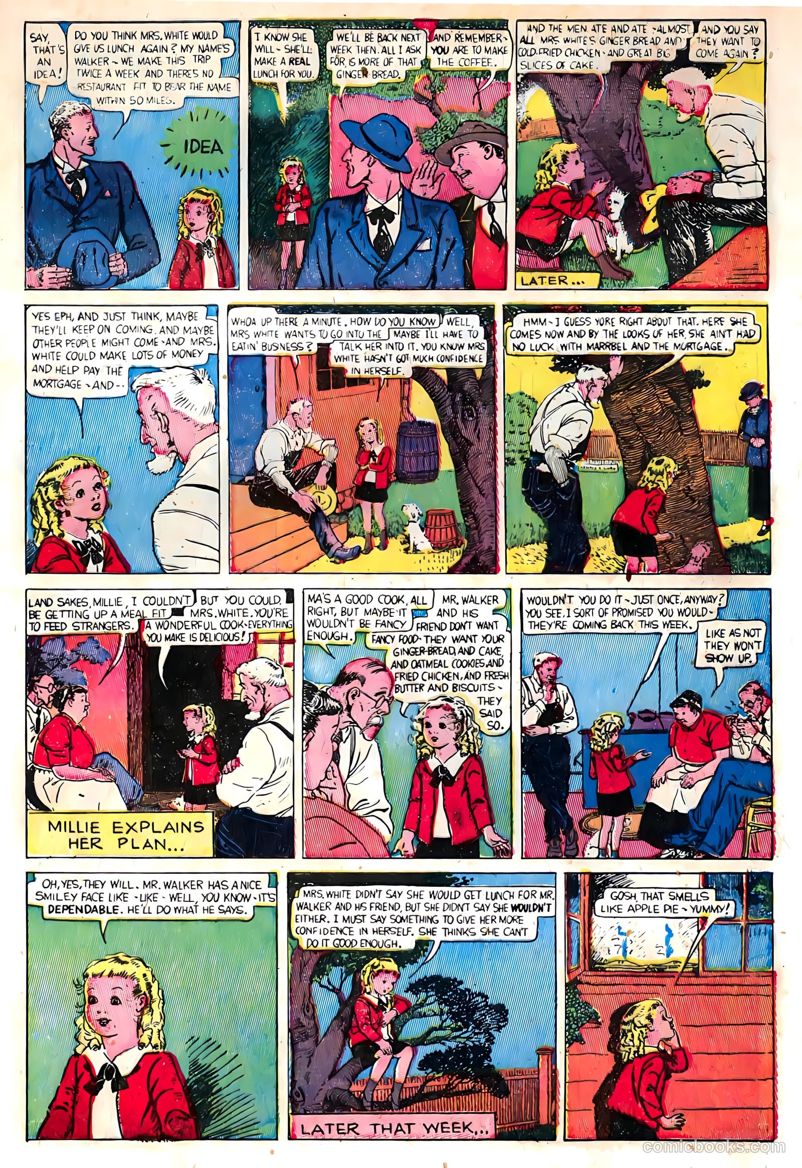 Little Miss Muffet #13 (1949) — page 7 of 36